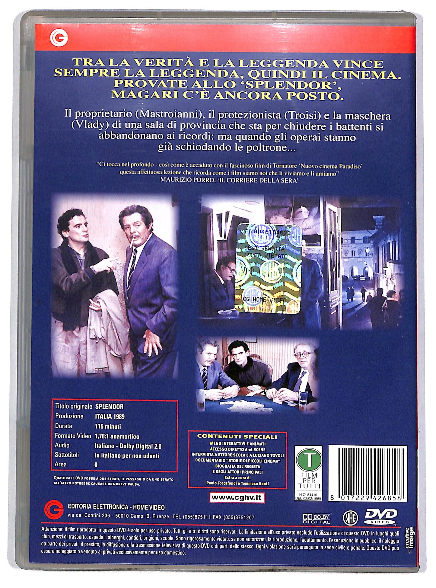 EBOND Splendor DVD DB693801