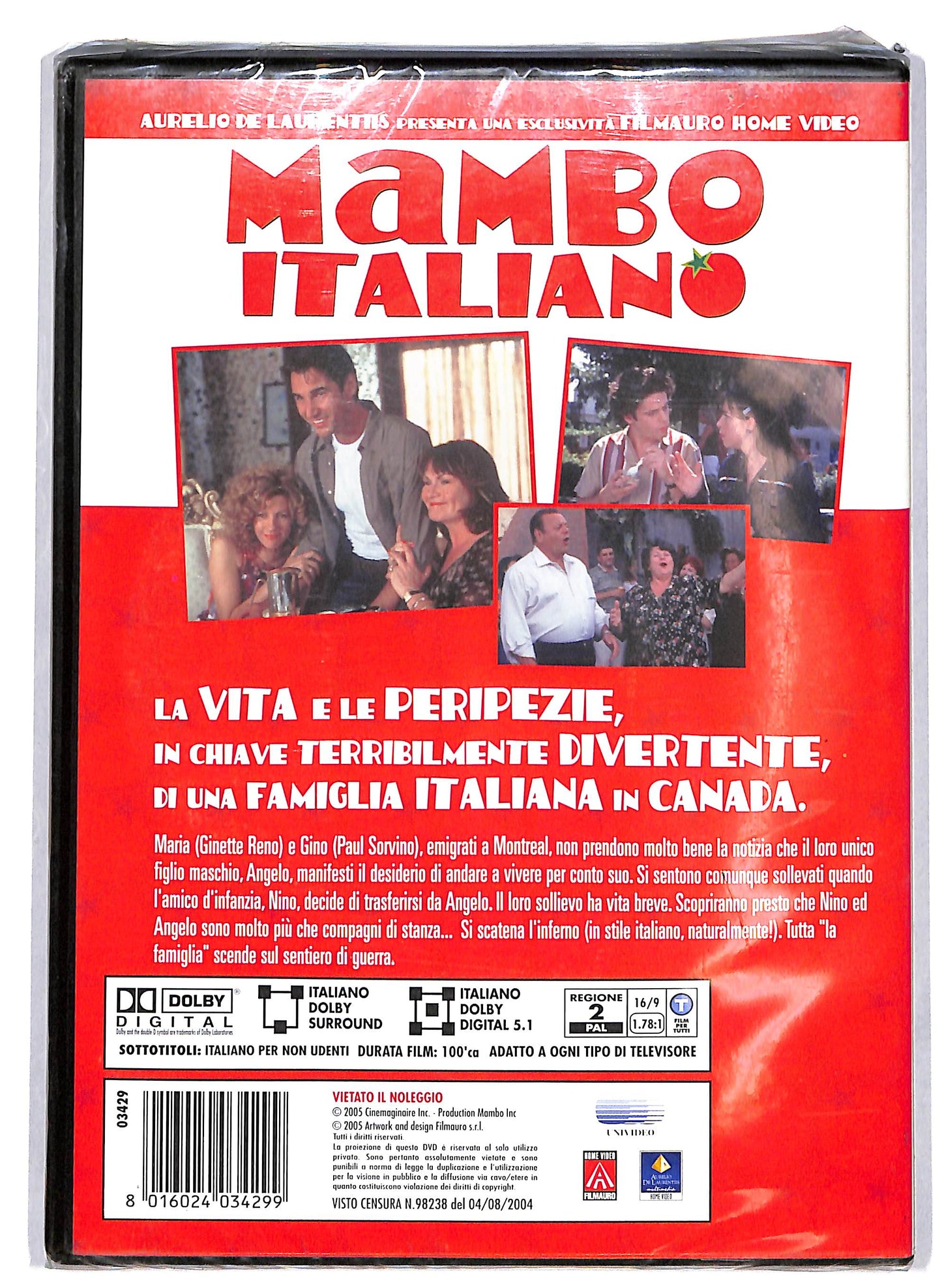 EBOND Mambo italiano DVD DB693815