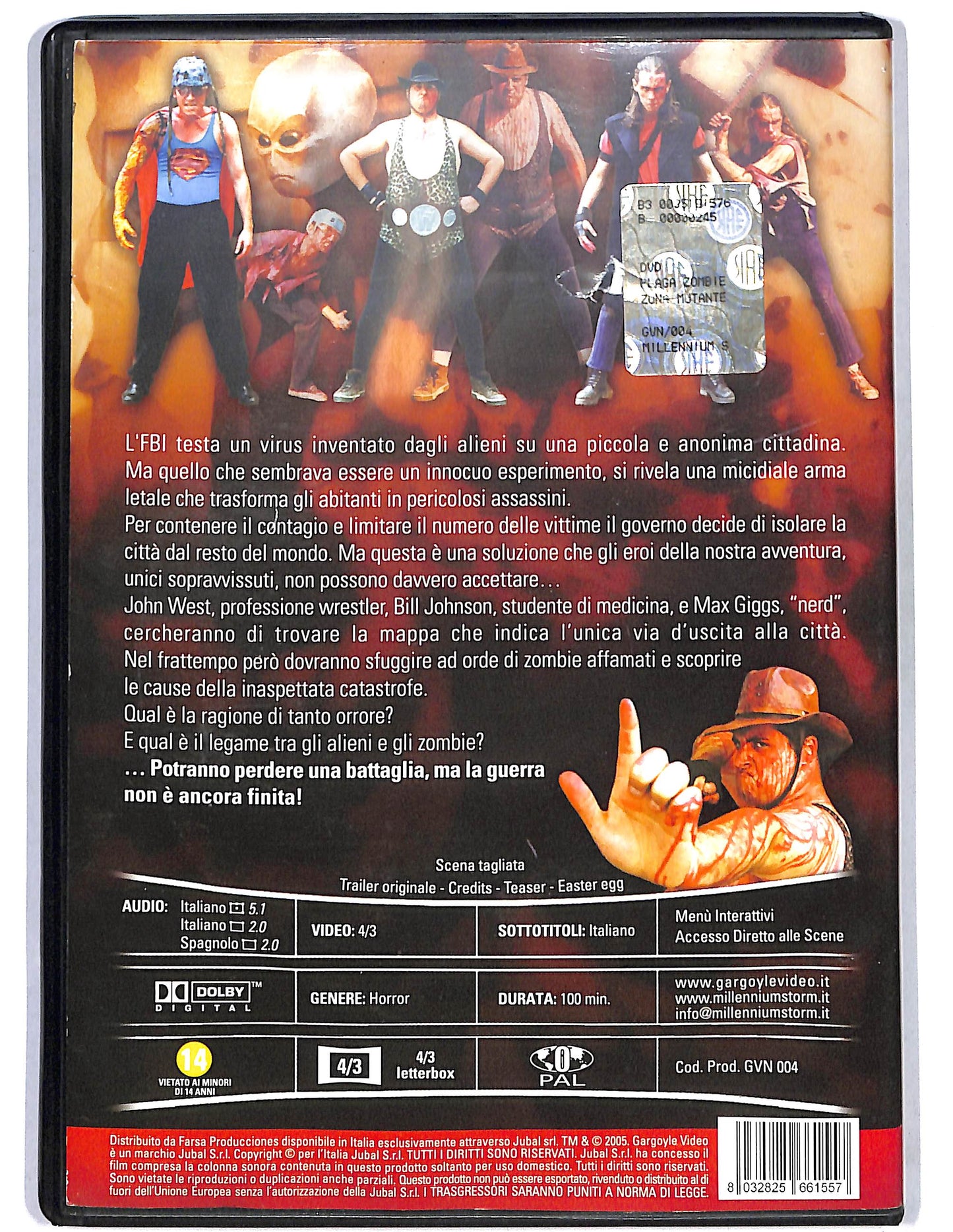 EBOND Plaga zombie: Zona mutante DVD DB693840