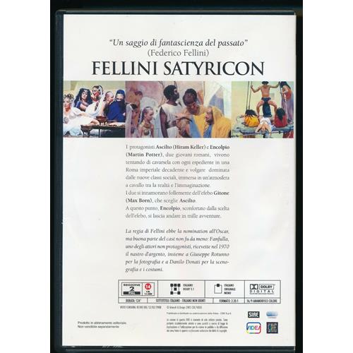 EBOND Fellini Satyricon Editoriale DVD DB694946
