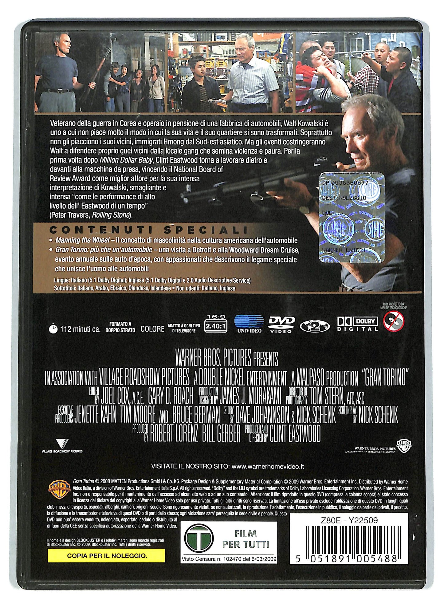 EBOND Gran Torino NOLEGGIO DVD DB695303