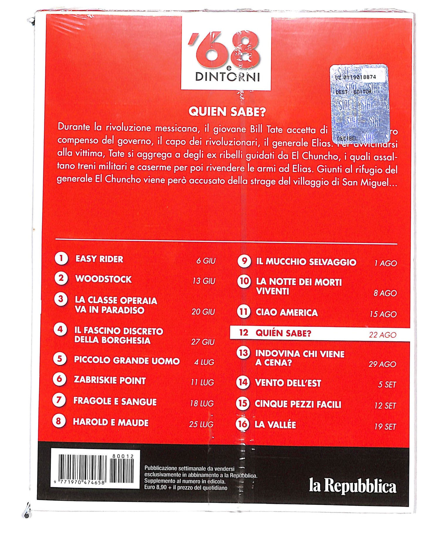 EBOND Quien Sabe' EDITORIALE DVD DB695315