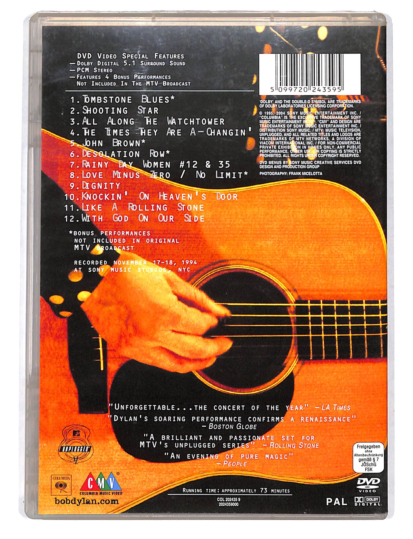 EBOND Unplugged DVD DB695319