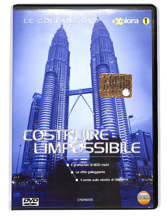 EBOND Explora vol.1 Costruire l'impossibile EDITORIALE DVD DB695322