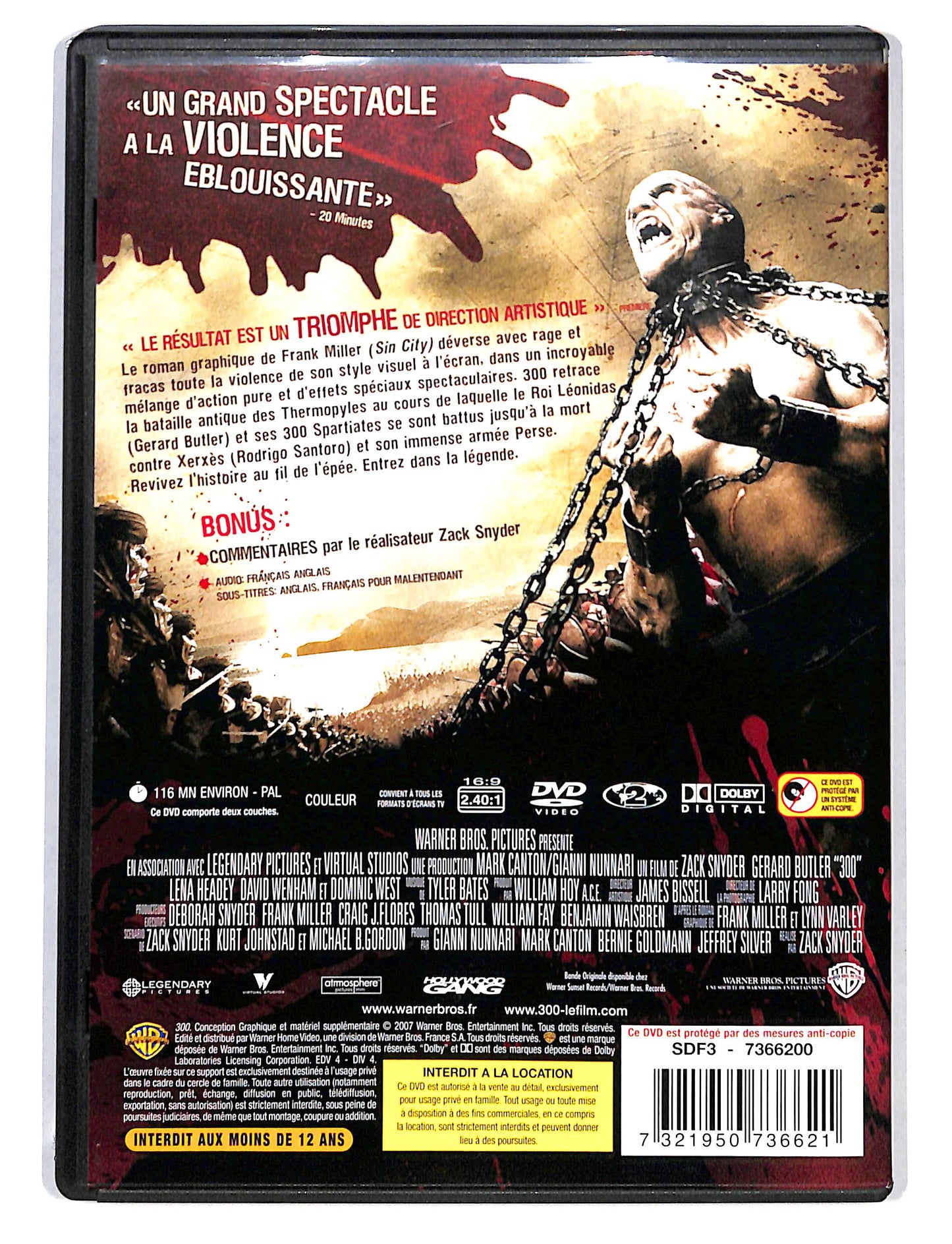 EBOND 300 Edizione Francese DVD DB695347