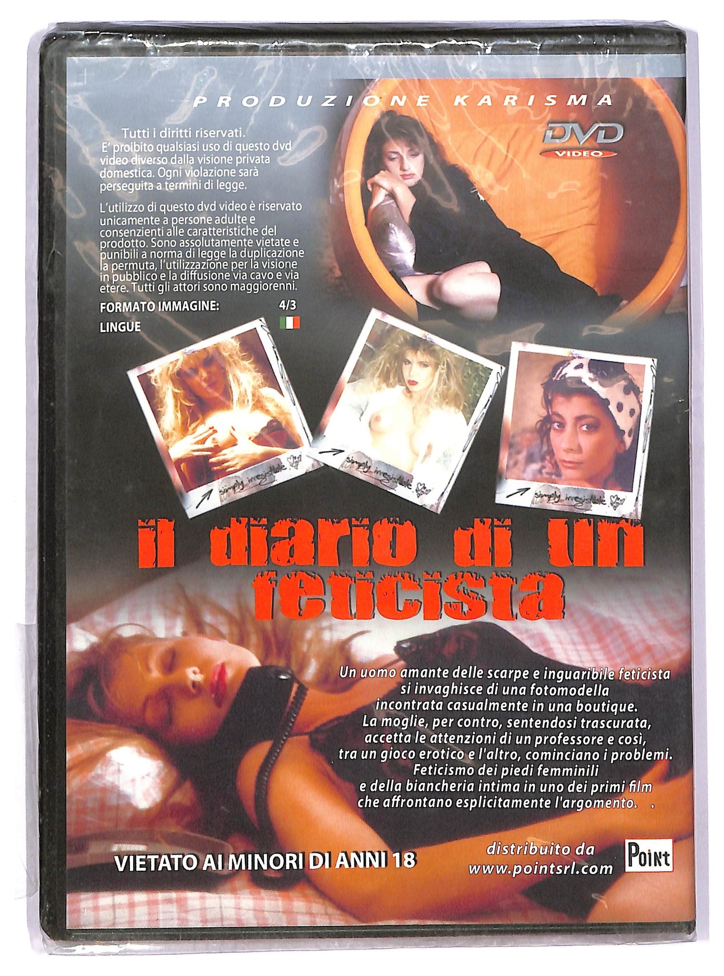 EBOND Il diario segreto di un feticista EDITORIALE DVD DB695920