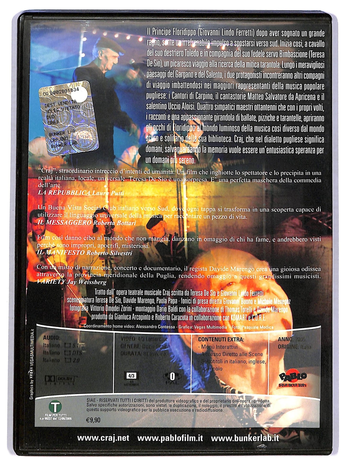 EBOND Craj EDITORIALE DVD DB695926