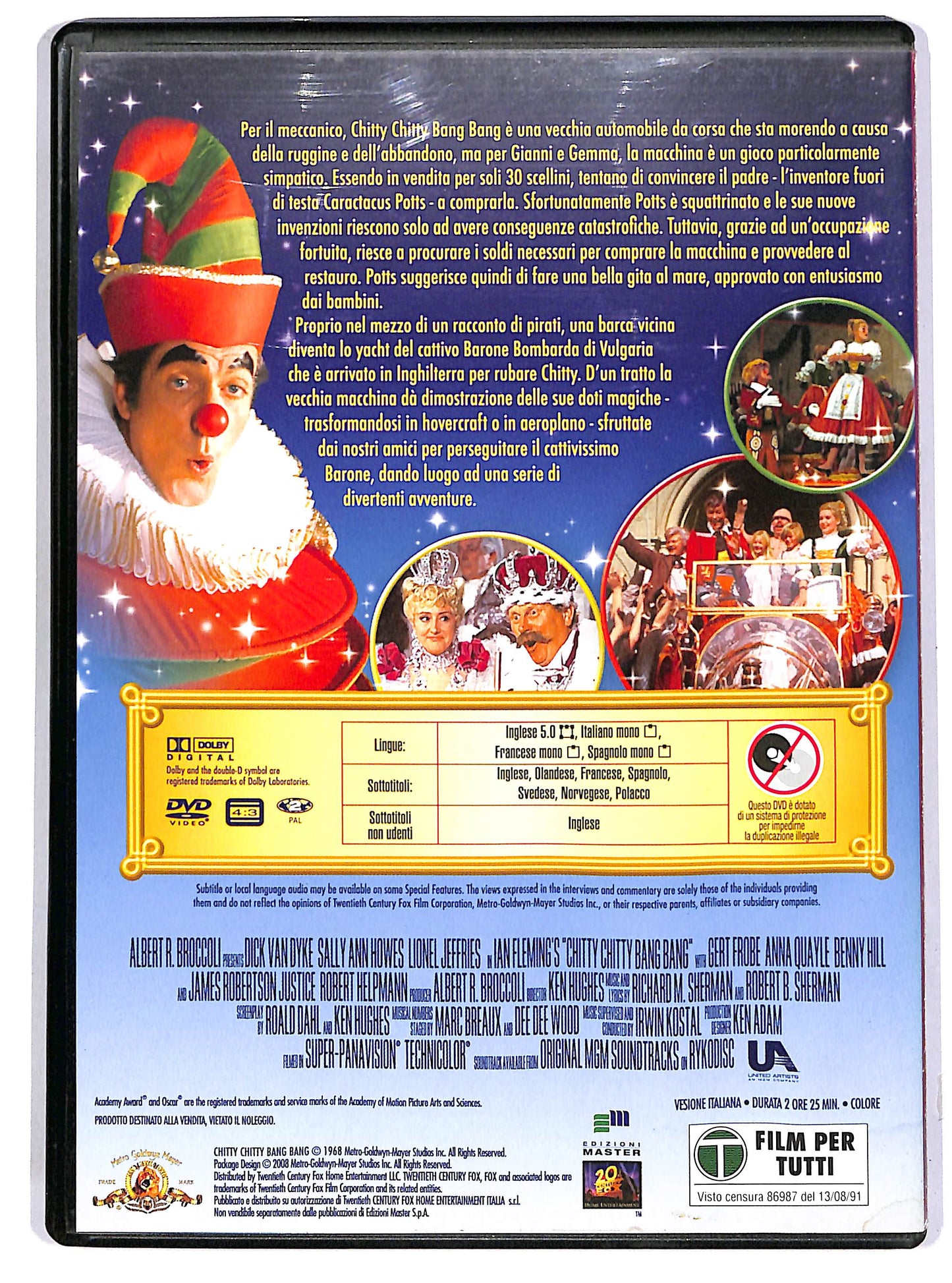 EBOND Chitty Chitty Bang Bang EDITORIALE DVD DB696324