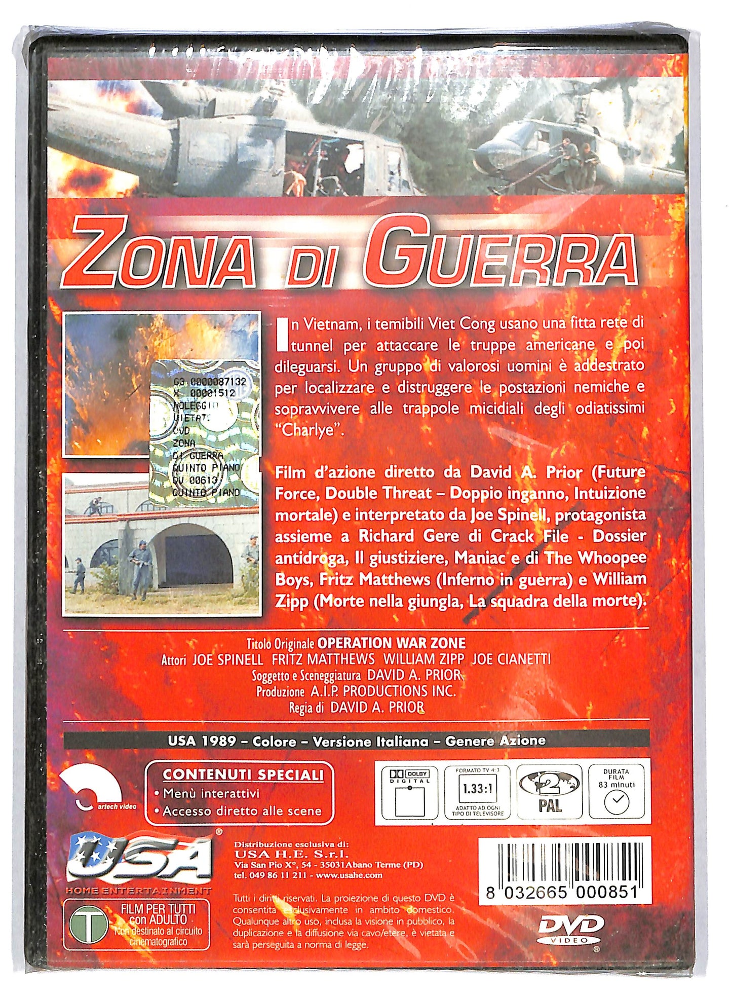 EBOND Zona di Guerra DVD DB696403