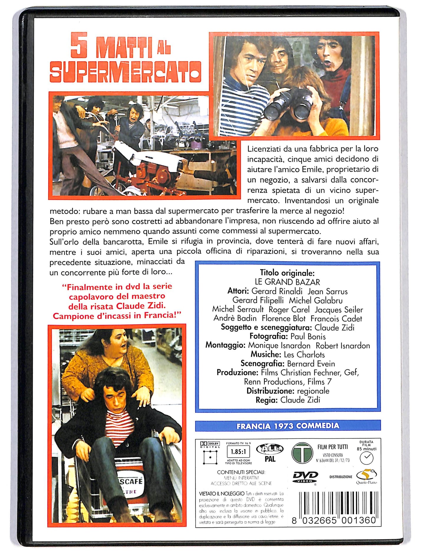 EBOND I Charlots in 5 matti al supermercato DVD DB696811