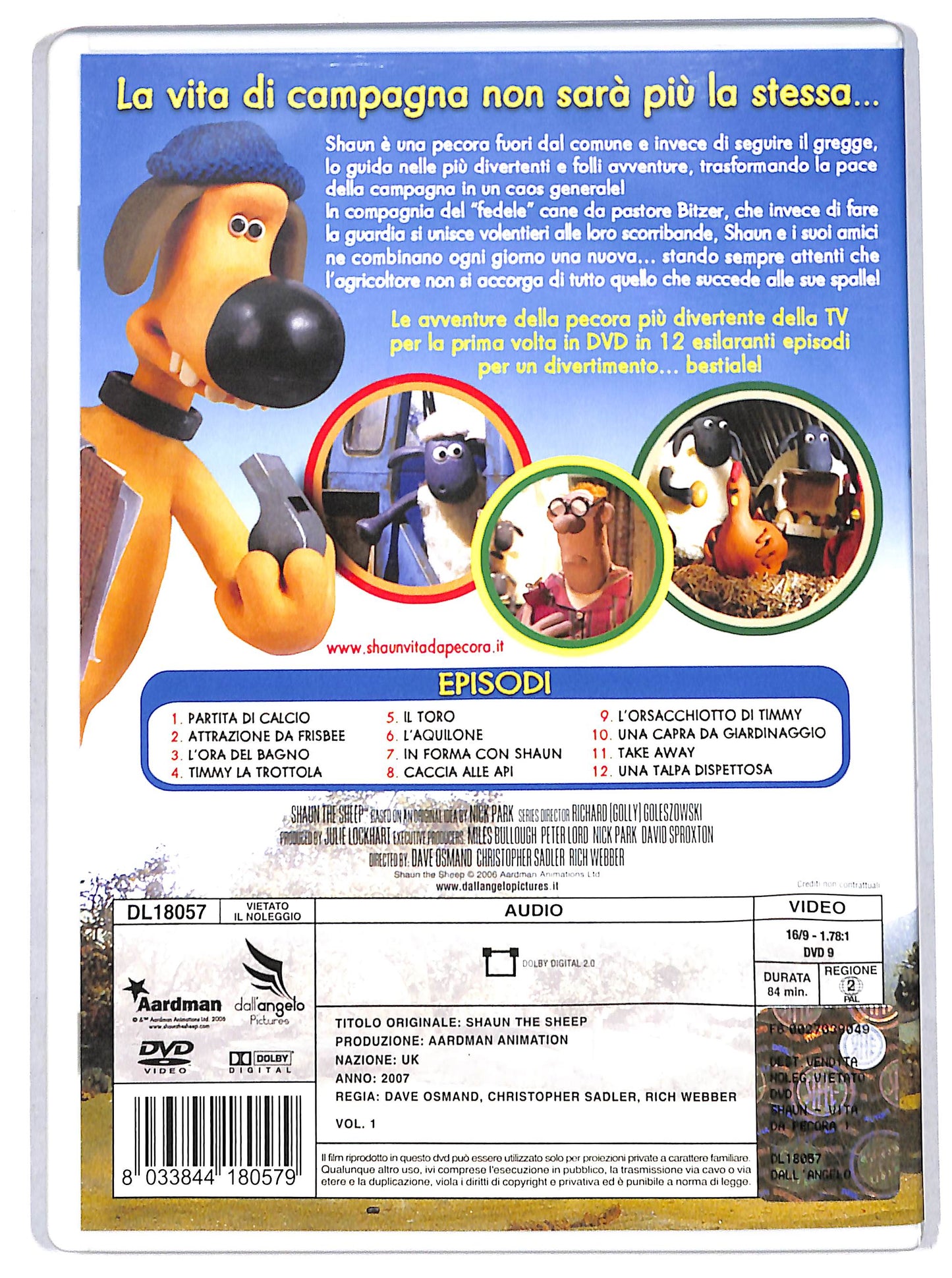 EBOND Shaun Vita da pecora L'avventura corre sul filo di lana! DVD DB696816