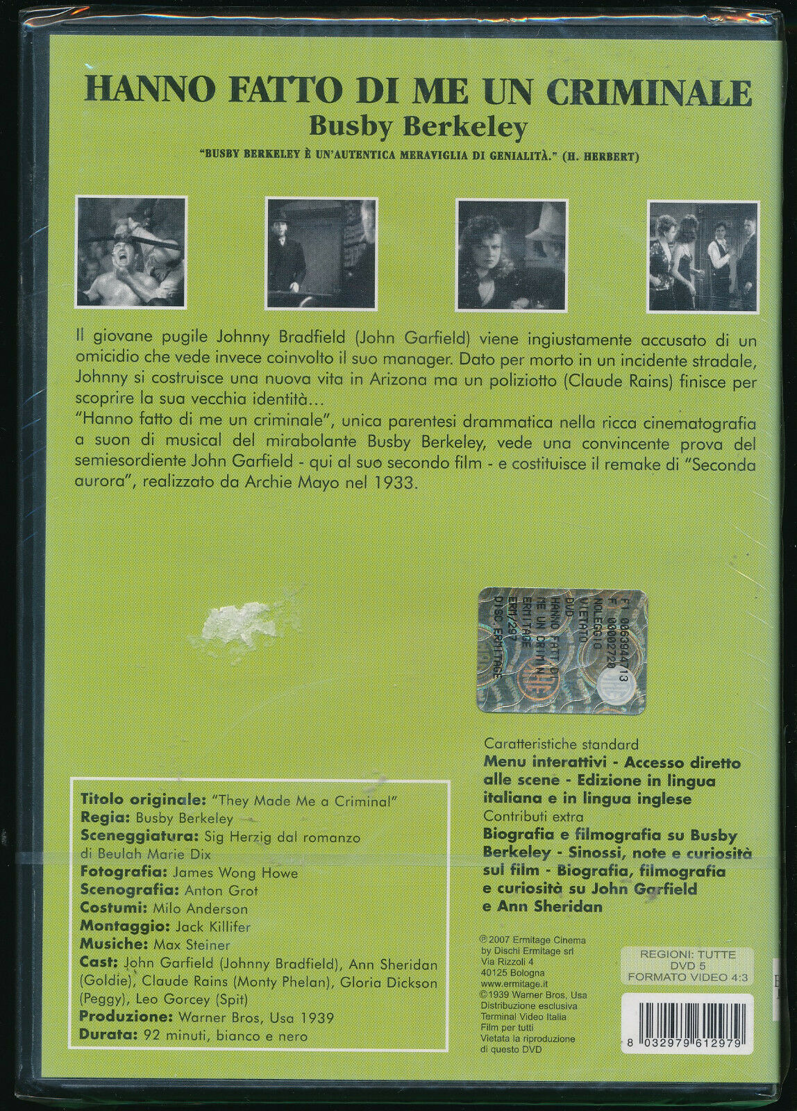 EBOND Hanno Fatto Di Me Un Criminale DVD DB696832