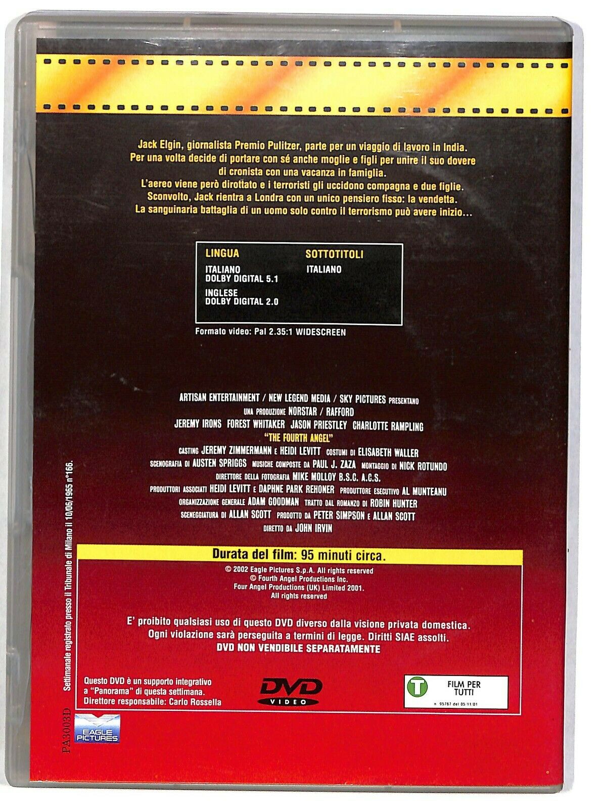 EBOND Il Quarto Angelo Editoriale DVD DB698623