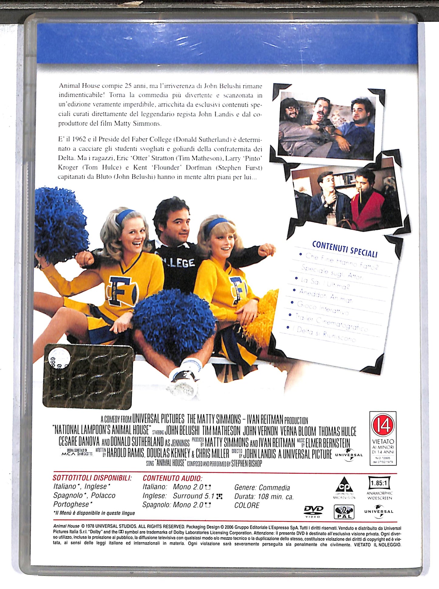 EBOND Animal House EDITORIALE DVD DB698633