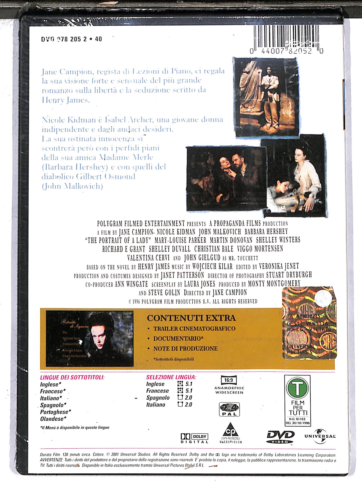 EBOND Ritratto di signora DVD DB698654