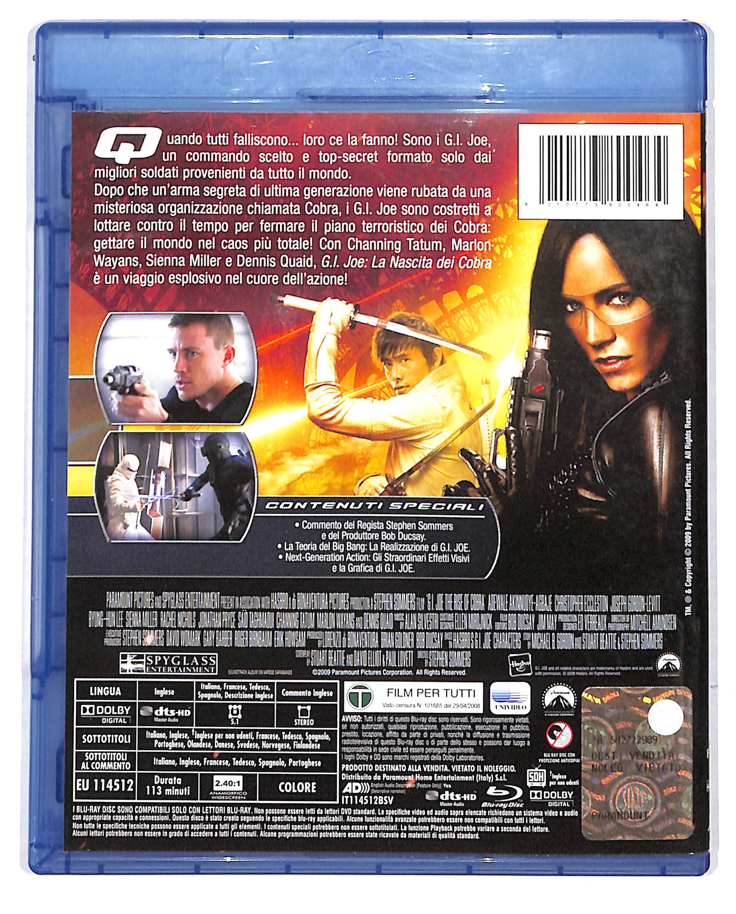 EBOND g.i. joe - la nascita dei cobra BLURAY NOLEGGIO BLURAY DB698808