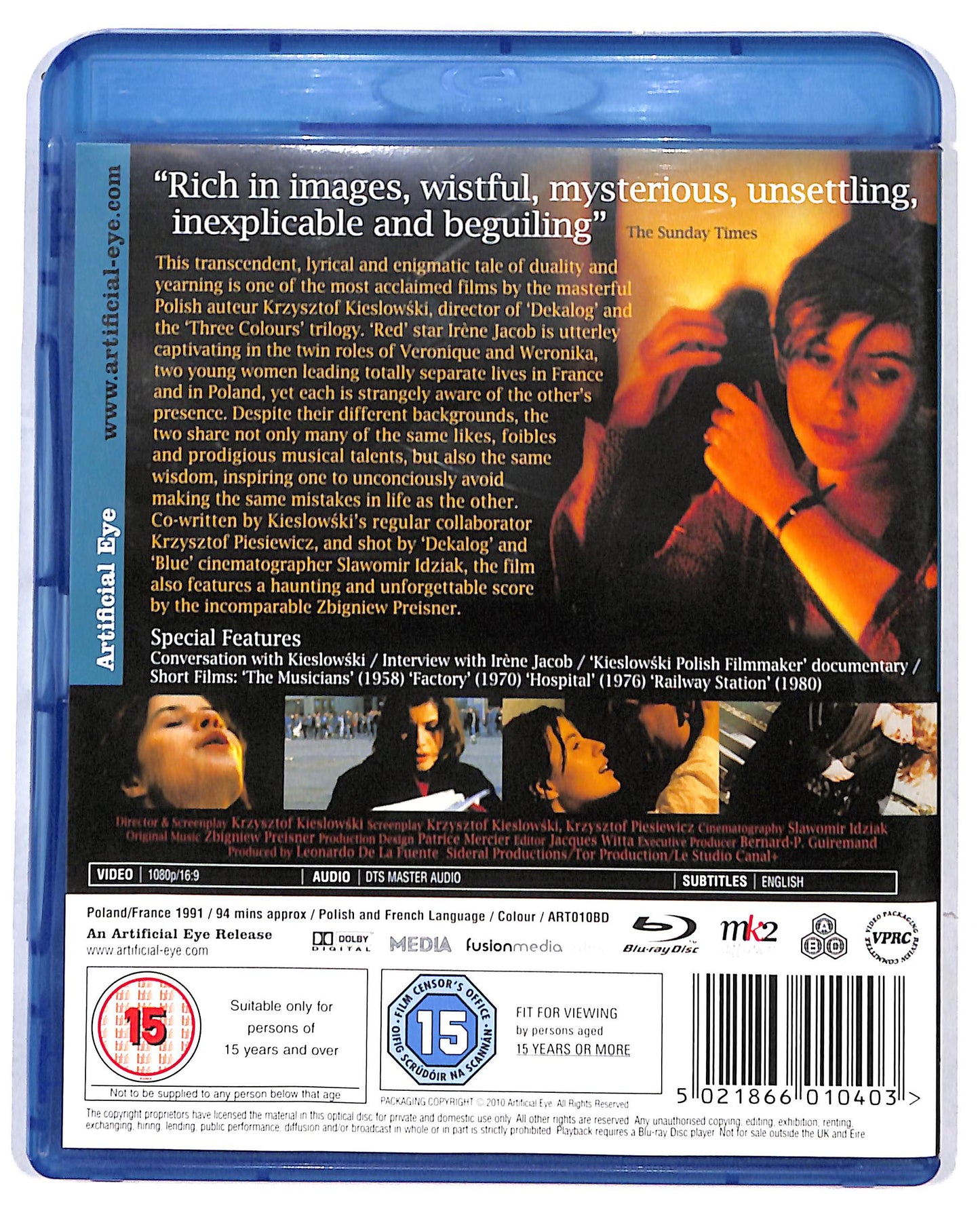 EBOND The Double Life of Veronique Edizione Regno Unito BLURAY DB698834
