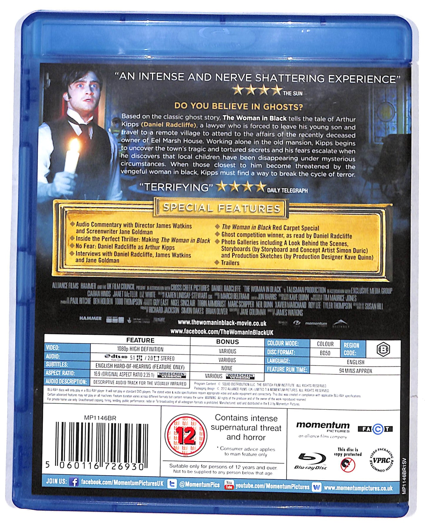 EBOND The Woman In Black Edizione: Regno Unito BLURAY DB698840