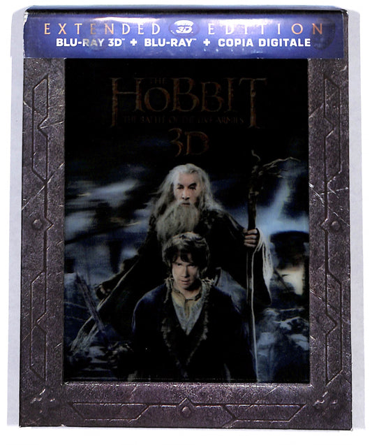 EBOND Lo Hobbit. La battaglia delle cinque armate 3D BLURAY DB698845