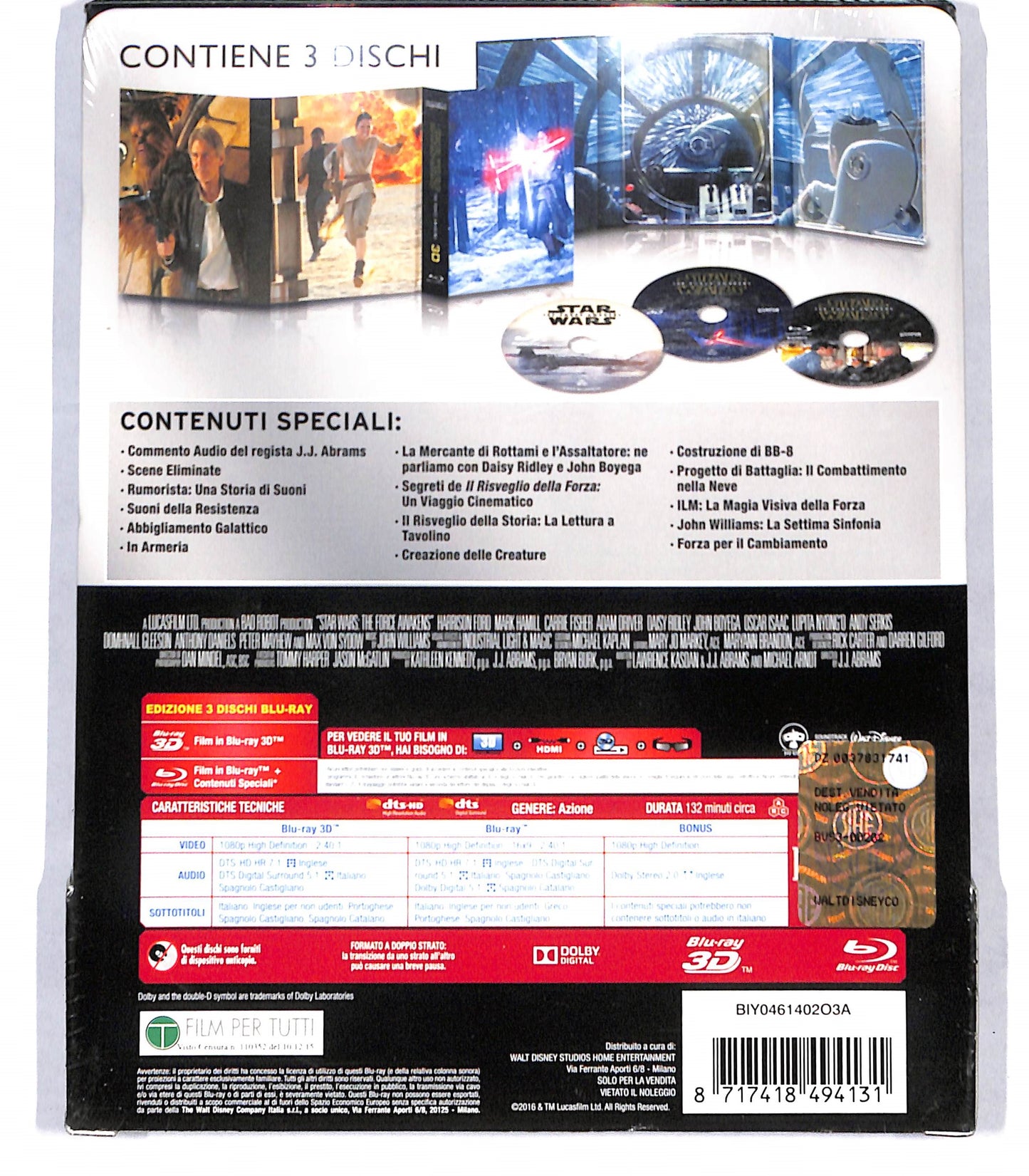 EBOND Star Wars-Il Risveglio della Forza EDIZIONE SPECIALE BLURAY DB698852