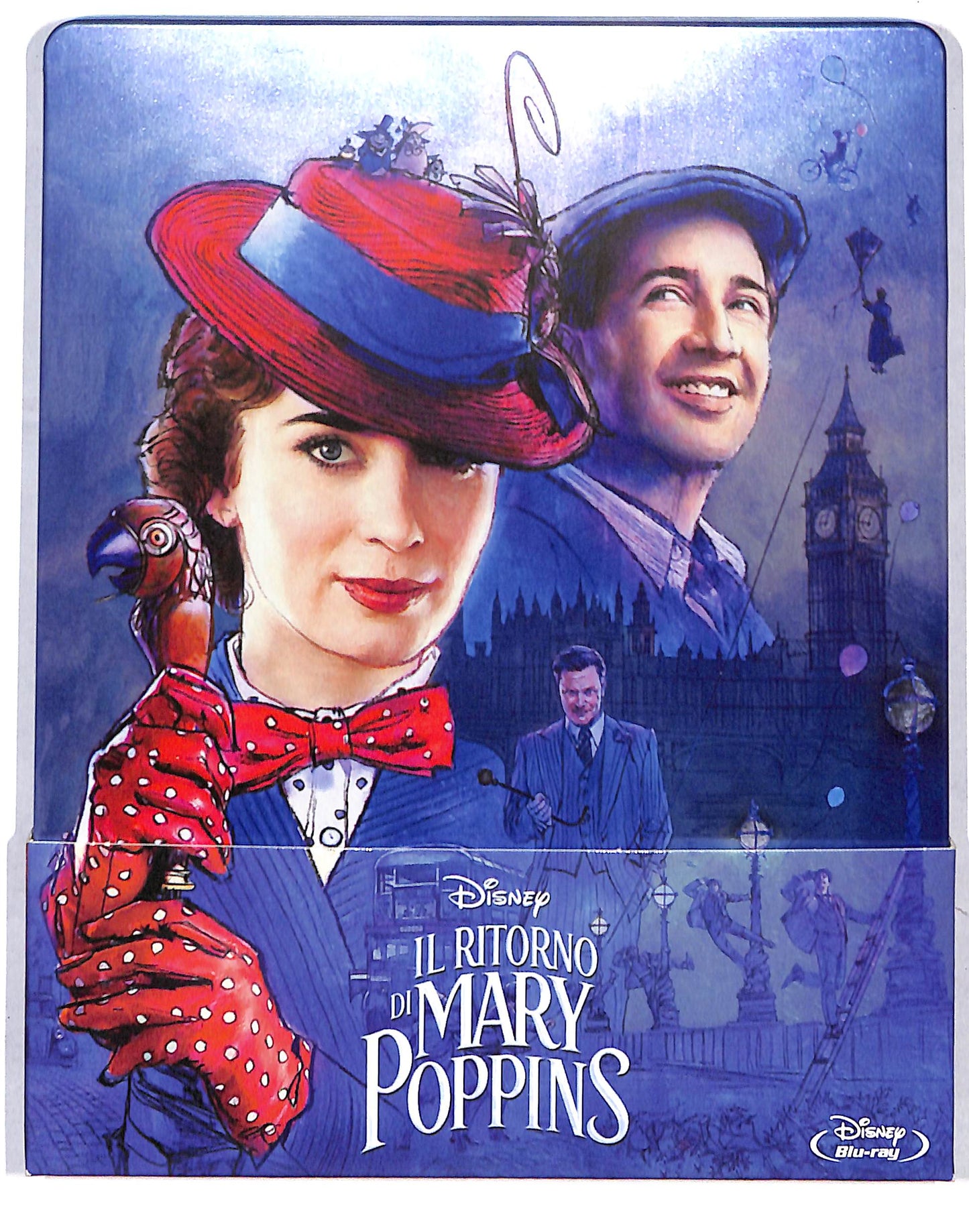 EBOND mary poppins il ritorno steelbook ( Blu Ray) STEELBOOK BLURAY DB698858