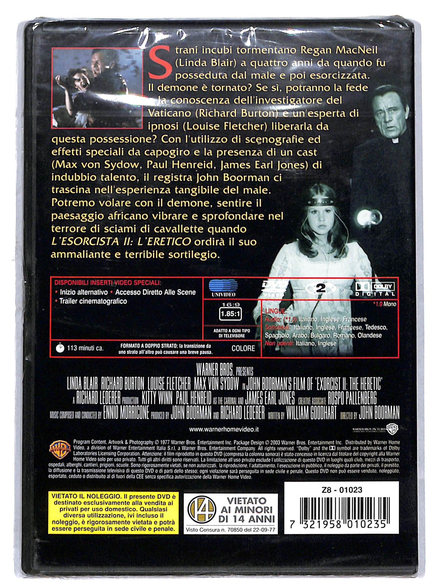 EBOND L' Esorcista 2 - L' Eretico DVD DB699134