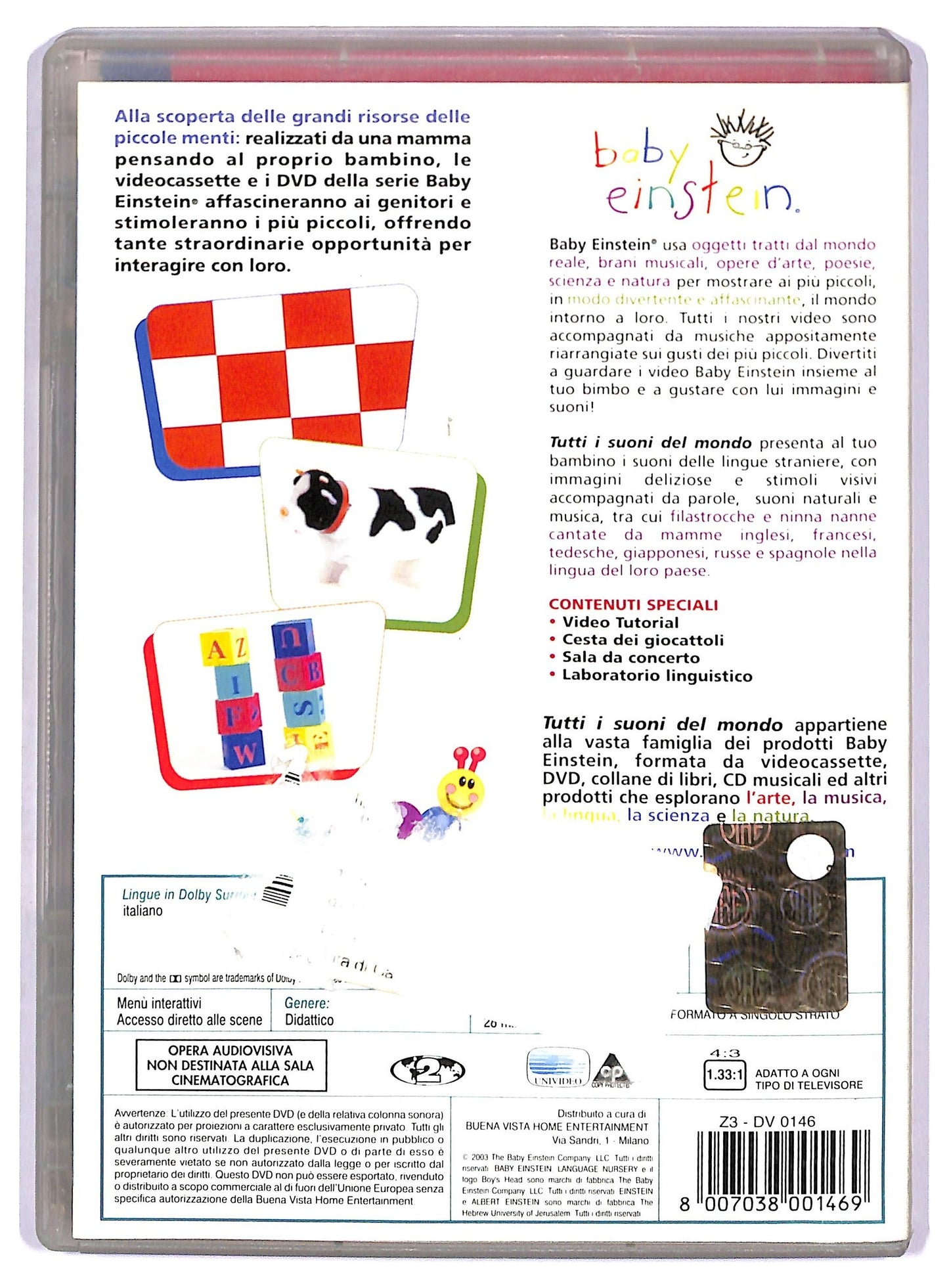 EBOND Baby Einstein - Tutti i suoni del mondo DVD DB699334
