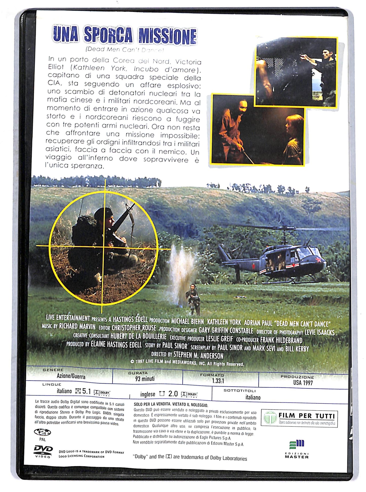 EBOND Una Sporca Missione EDITORIALE DVD DB699706