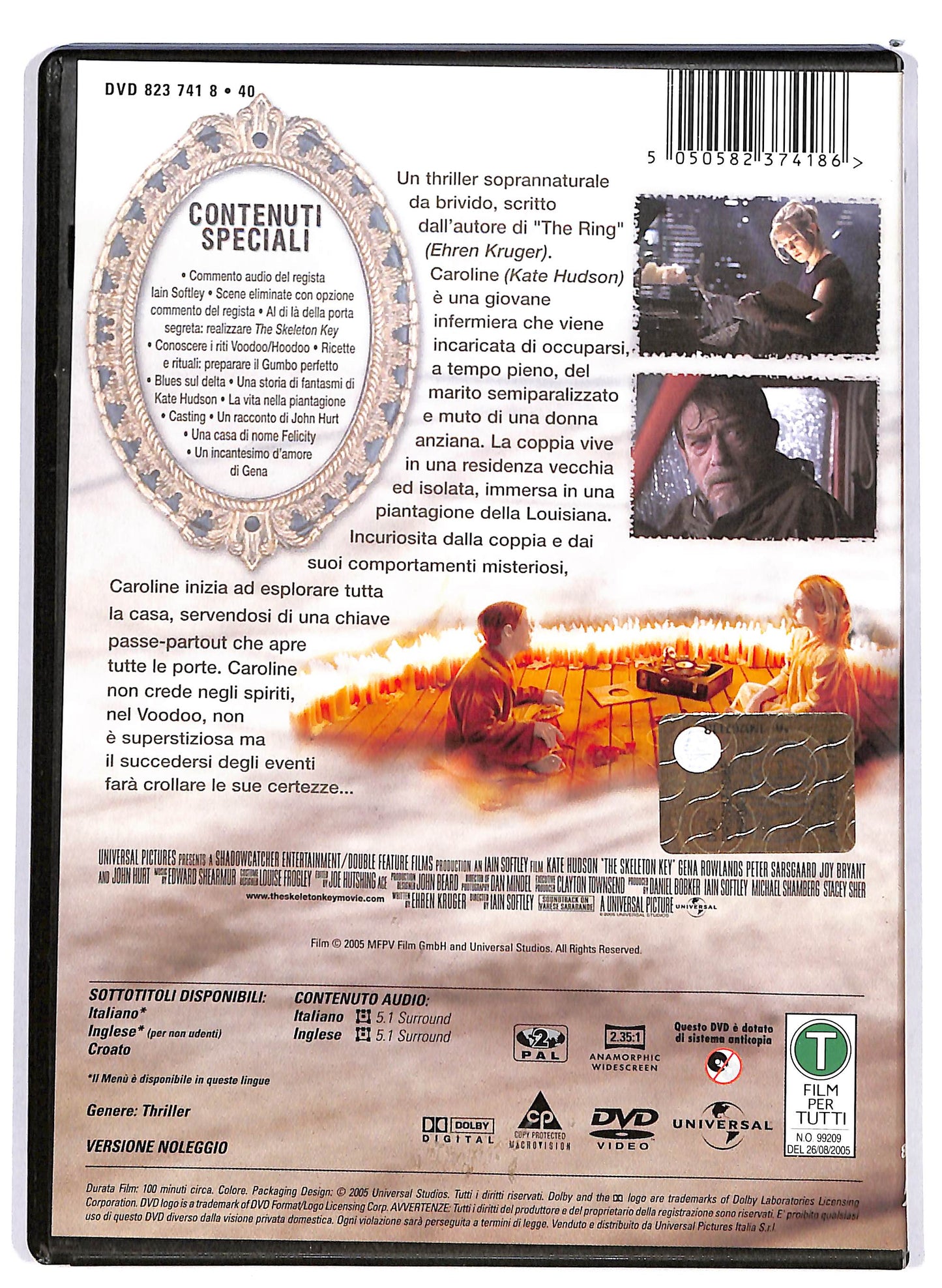 EBOND The Skeleton Key NOLEGGIO DVD DB699723