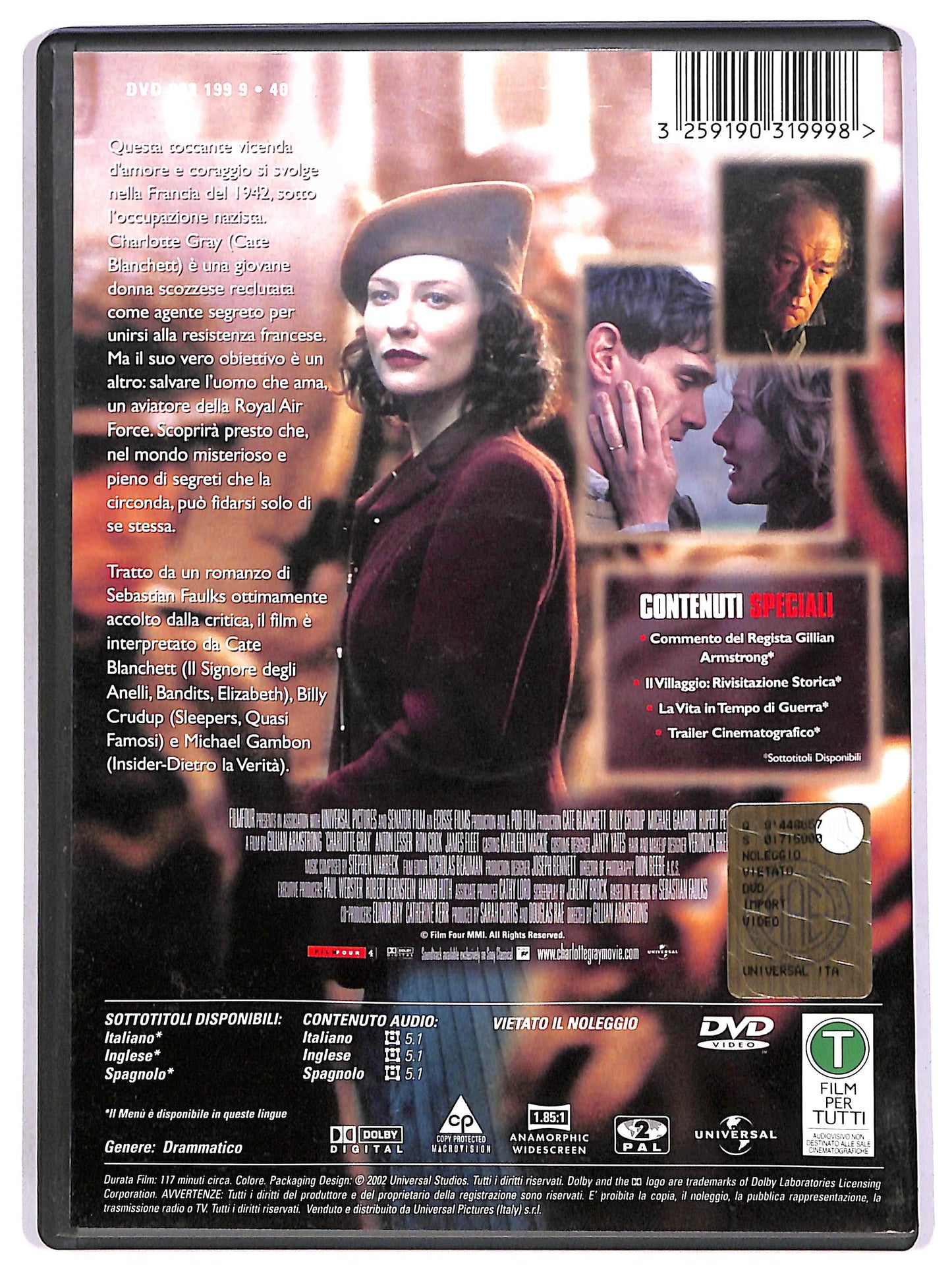 EBOND Charlotte Gray DVD DB699731