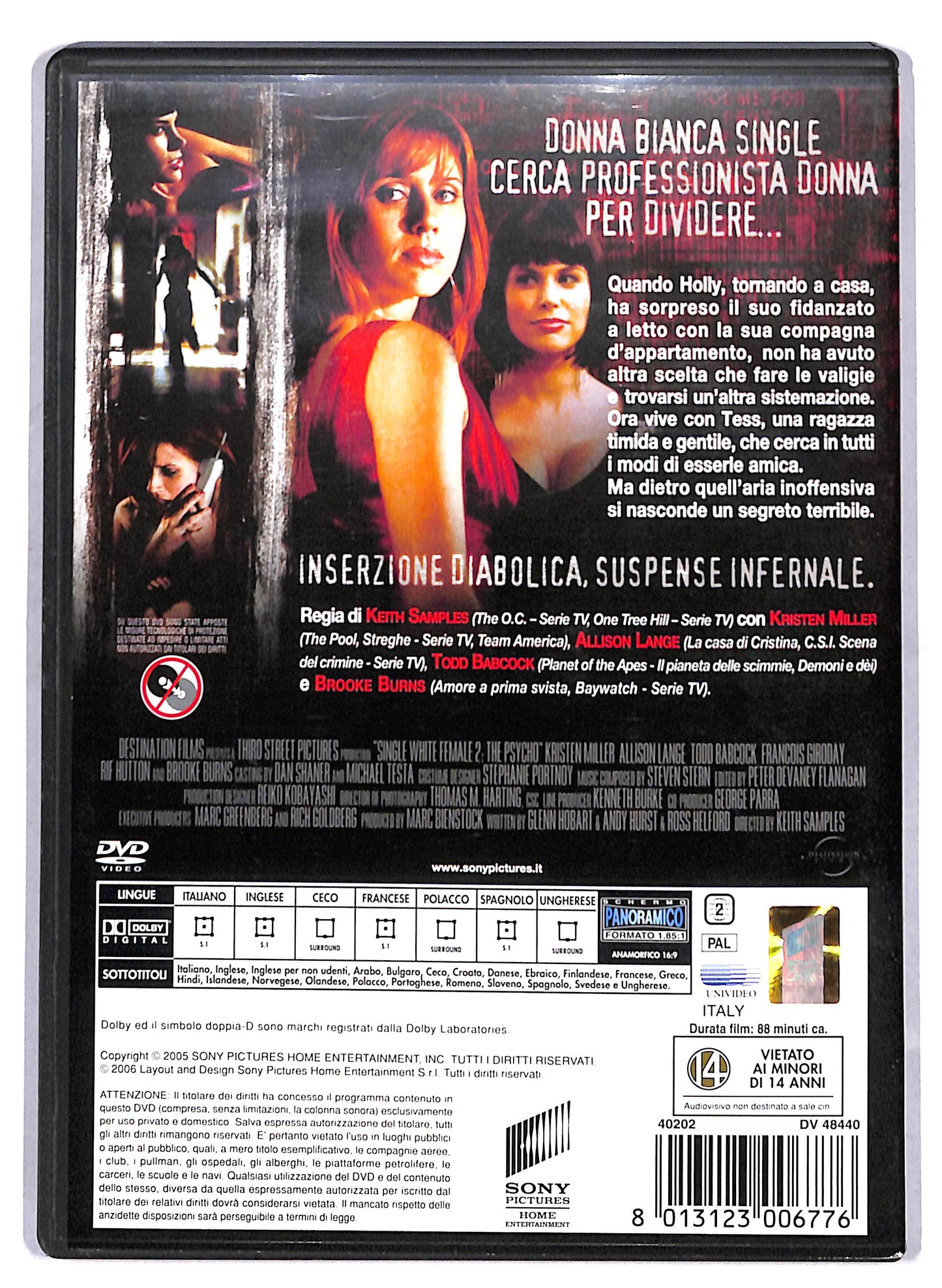 EBOND Inserzione pericolosa 2 NOLEGGIO DVD DB699912