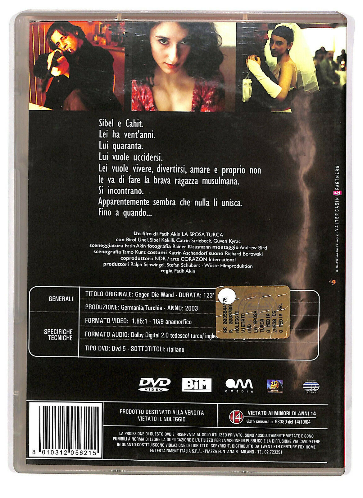 EBOND La Sposa Turca DVD DB699957