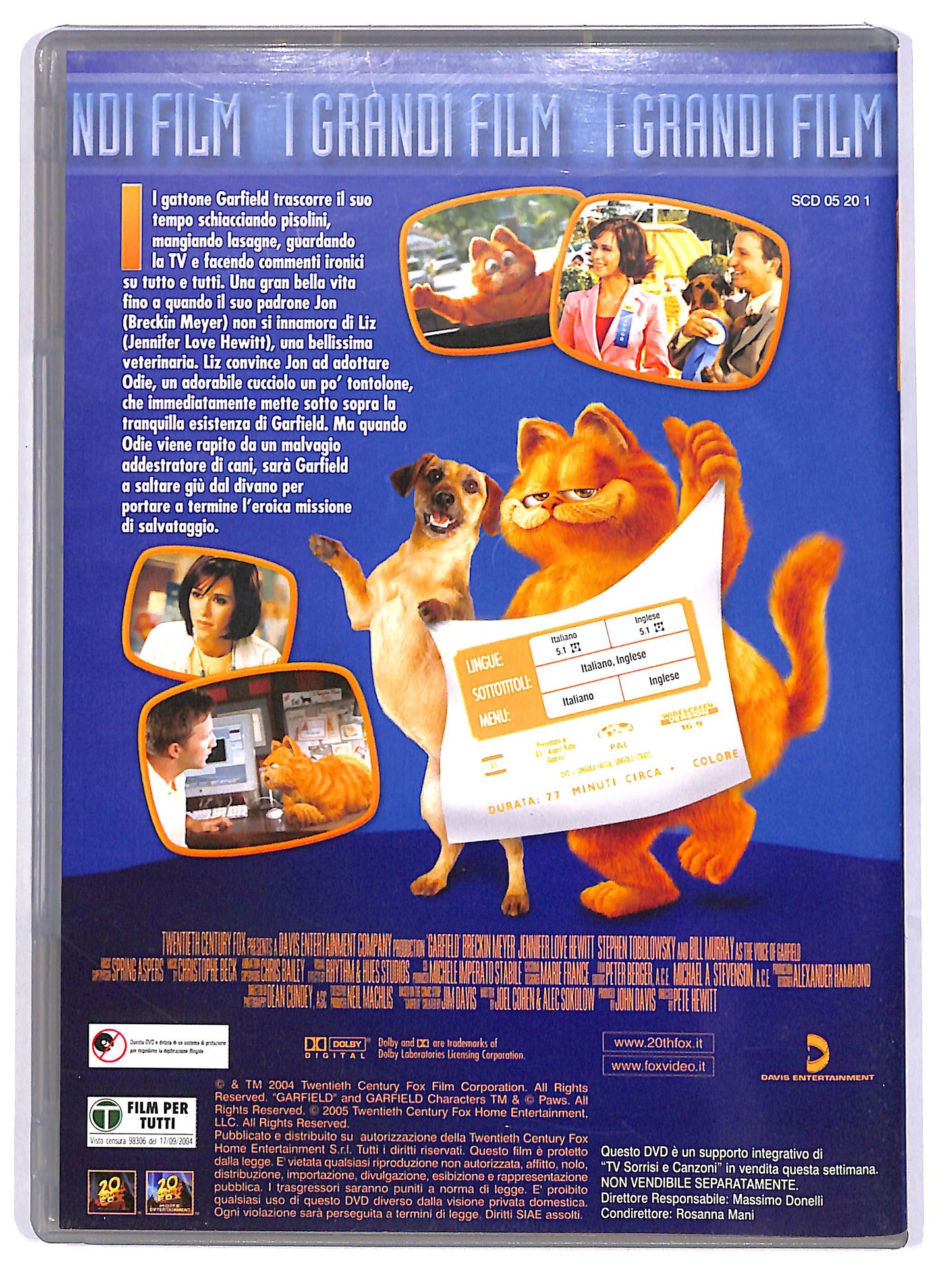 EBOND Garfield - Il film DVD DB700140