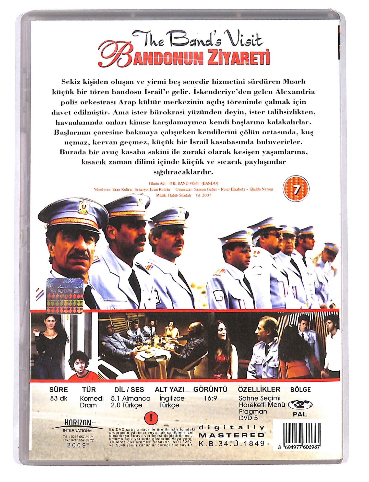 EBOND Bandonun Ziyareti the band's visit DVD DB700210