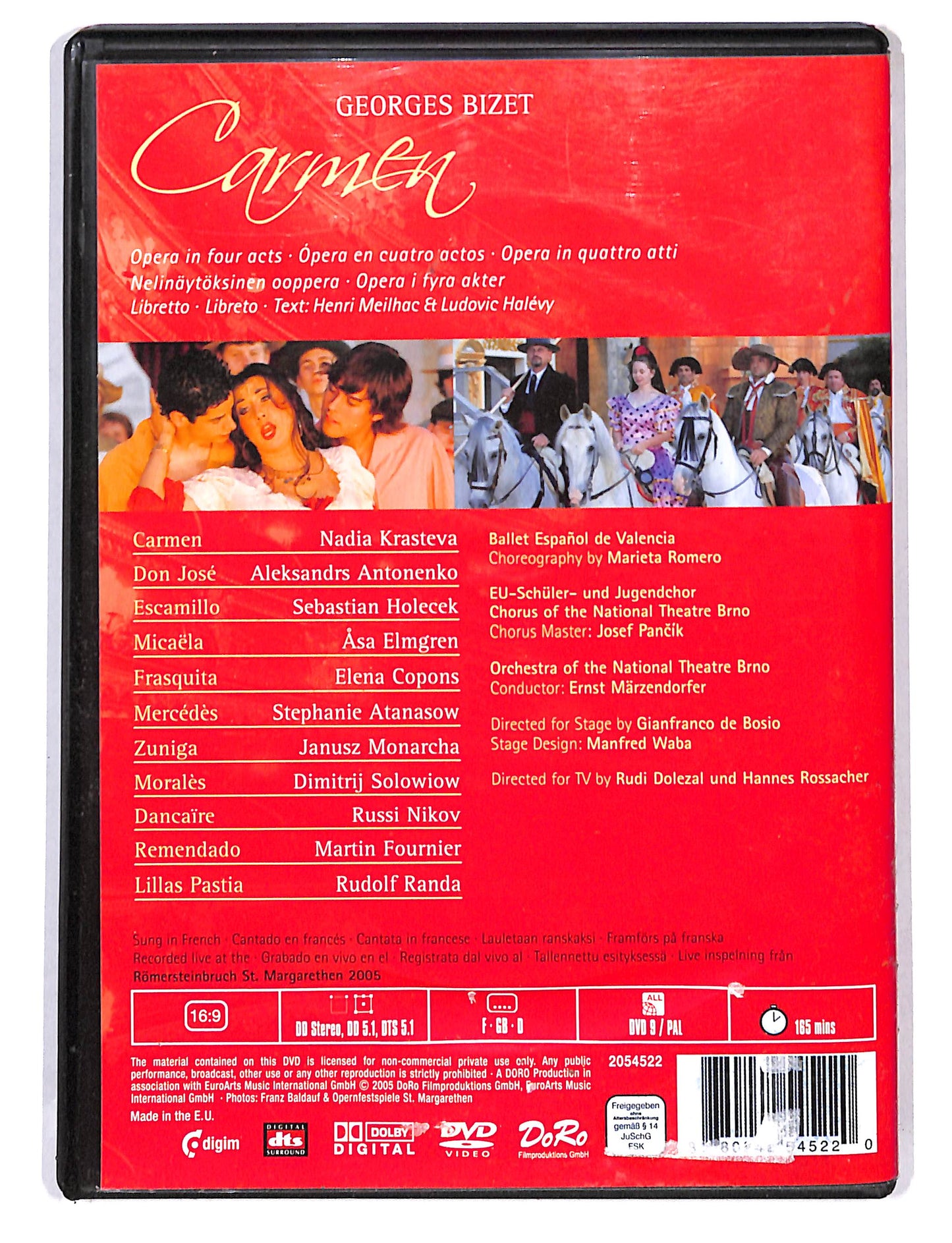 EBOND Georges Bizet Carmen DVD DB700212