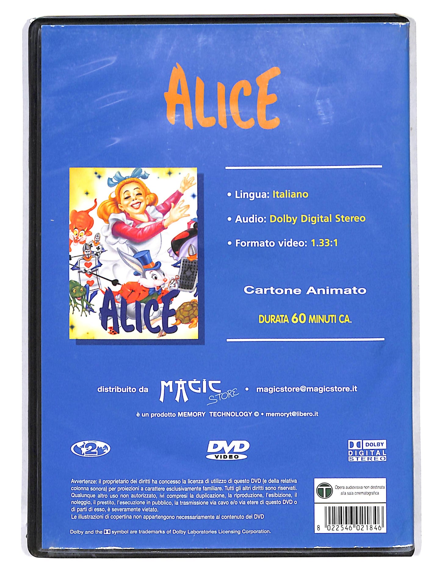EBOND Alice - Fantasy Cartoon DVD DB700243