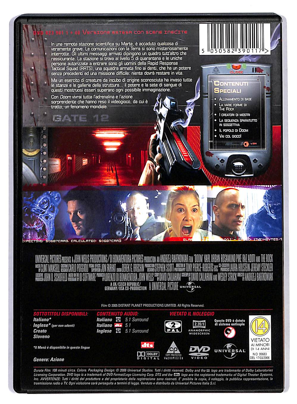 EBOND Doom Nessuno uscira vivo DVD DB700358