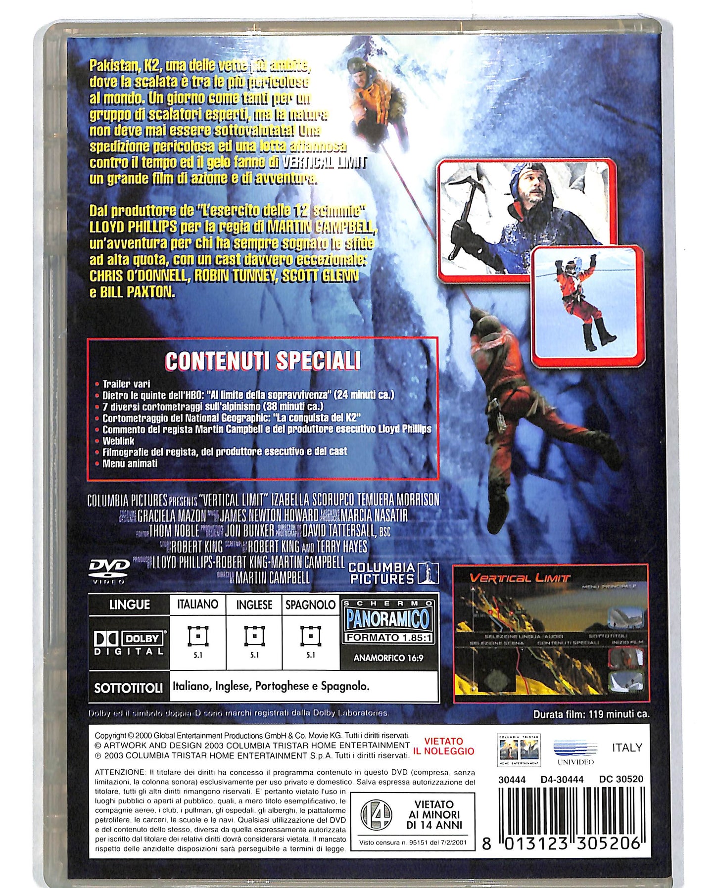 EBOND VERTICAL LIMIT DVD DB700611