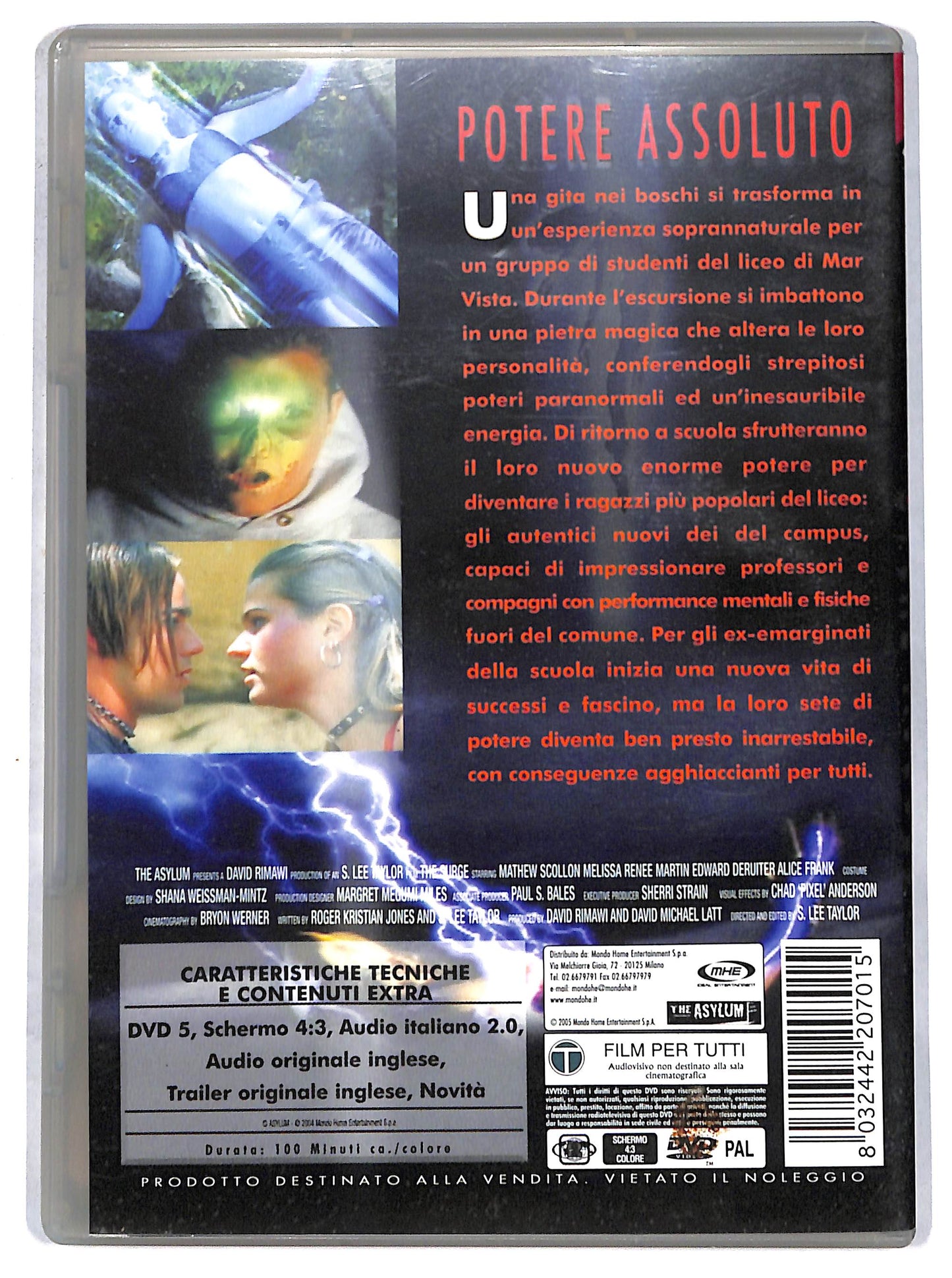 EBOND potere assoluto DVD DB700621