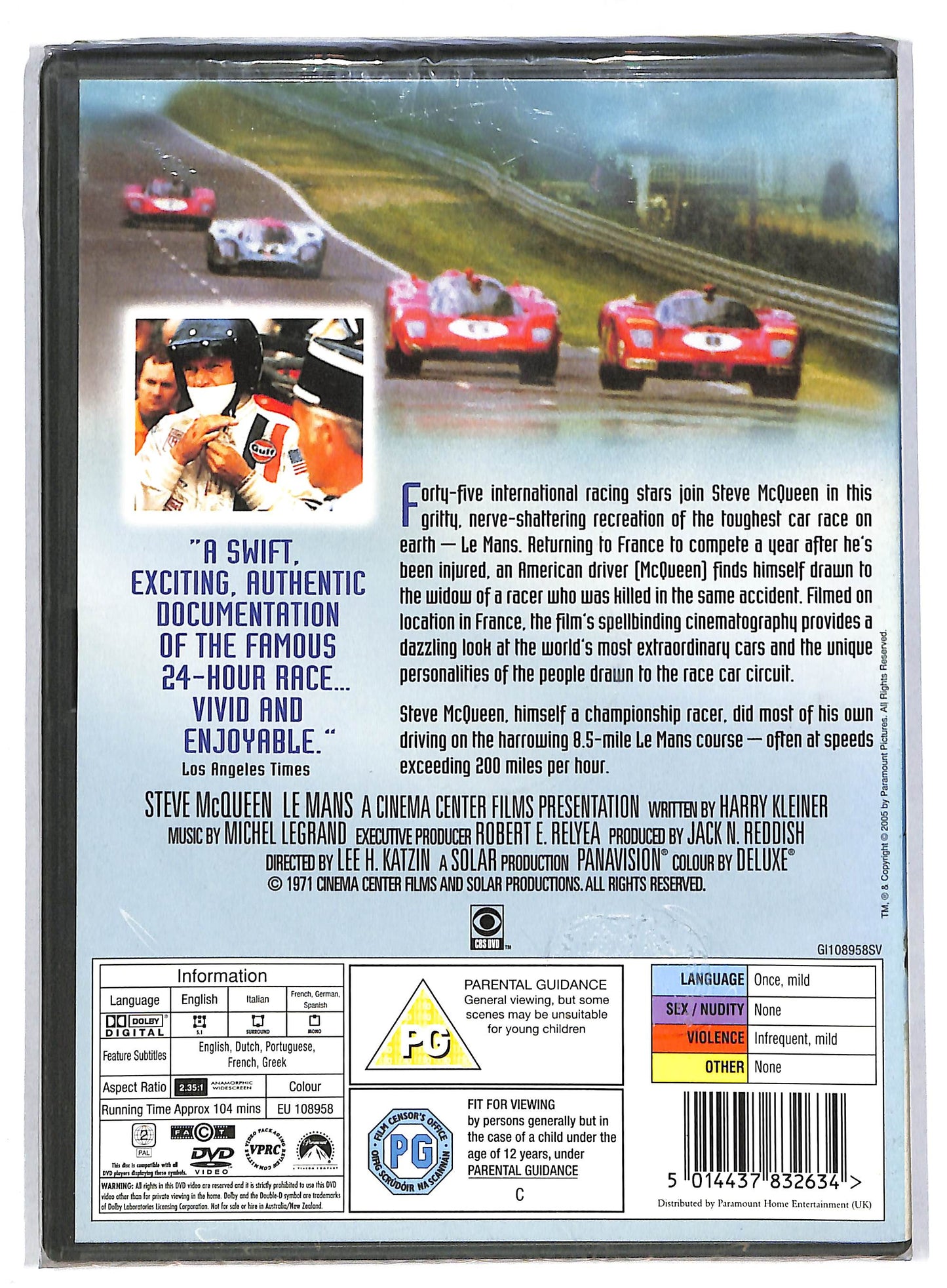 EBOND Le mans DVD DB700632