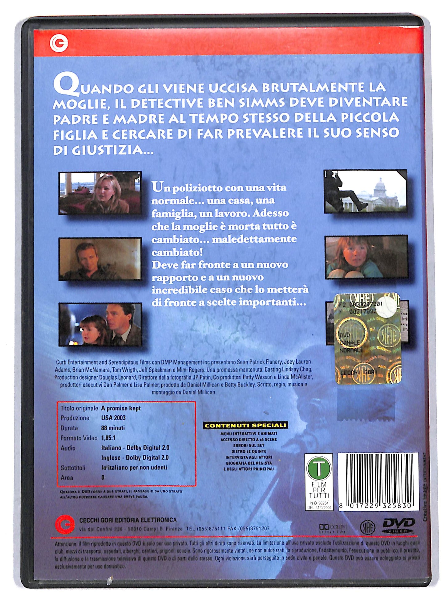 EBOND Una promessa mantenuta DVD DB700647