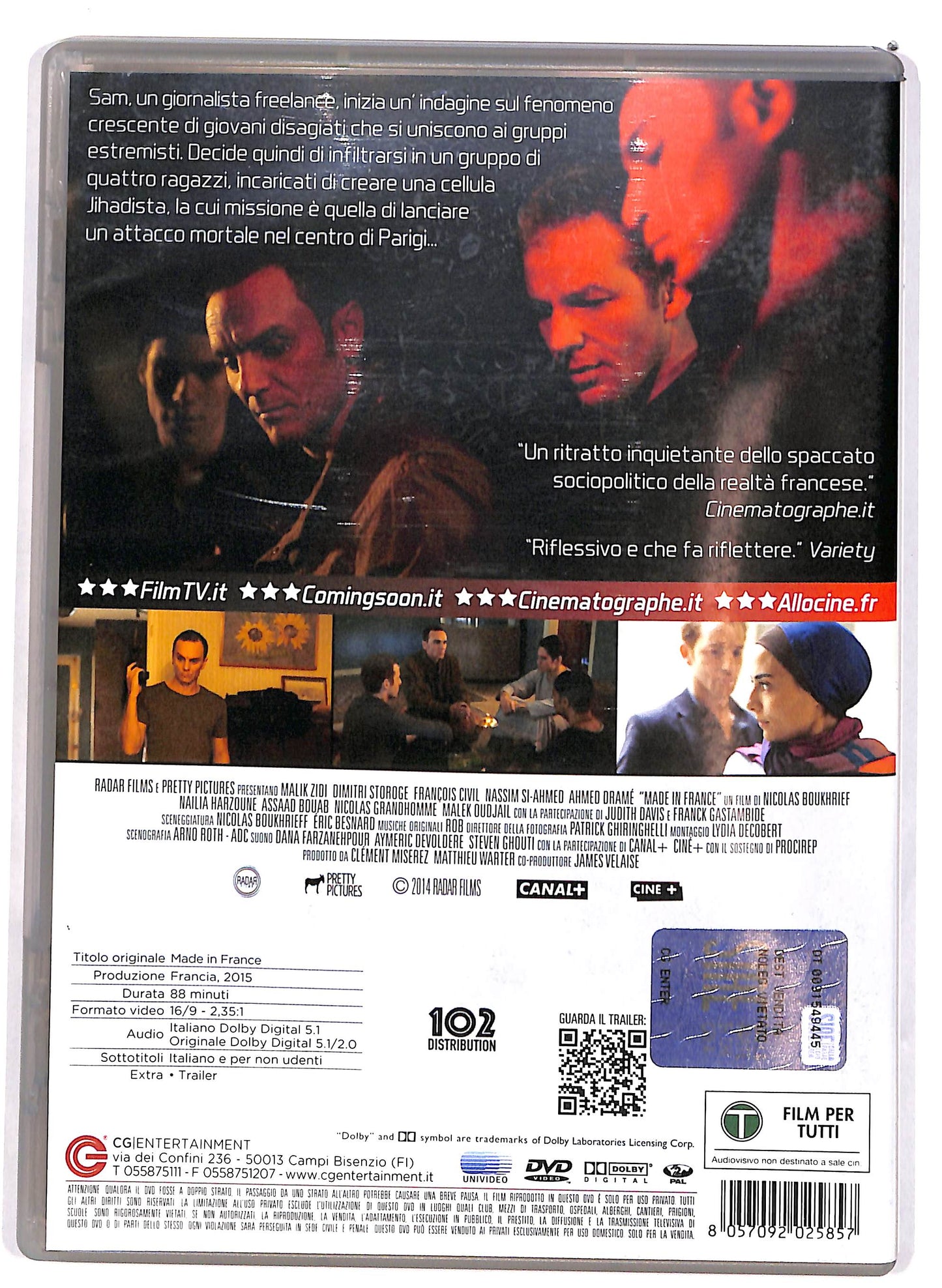 EBOND Made In France DVD DB700830