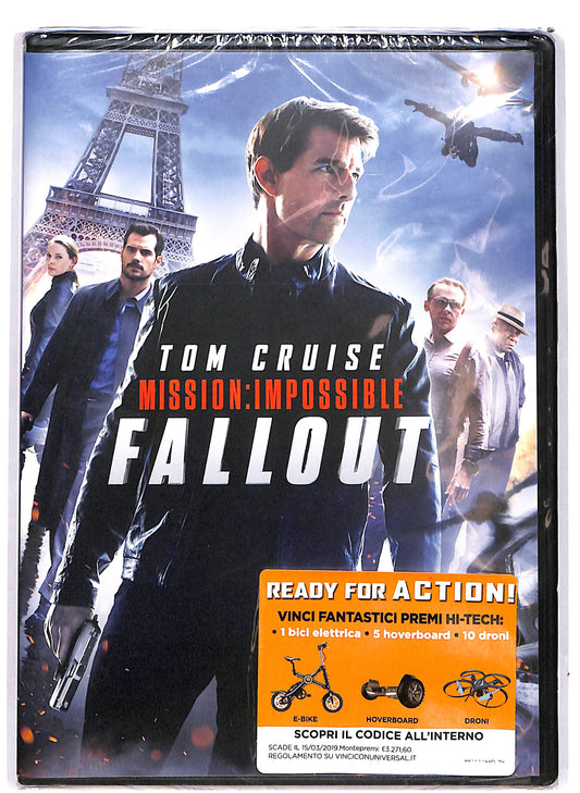 EBOND Mission - Impossible Fallout DVD DB700834