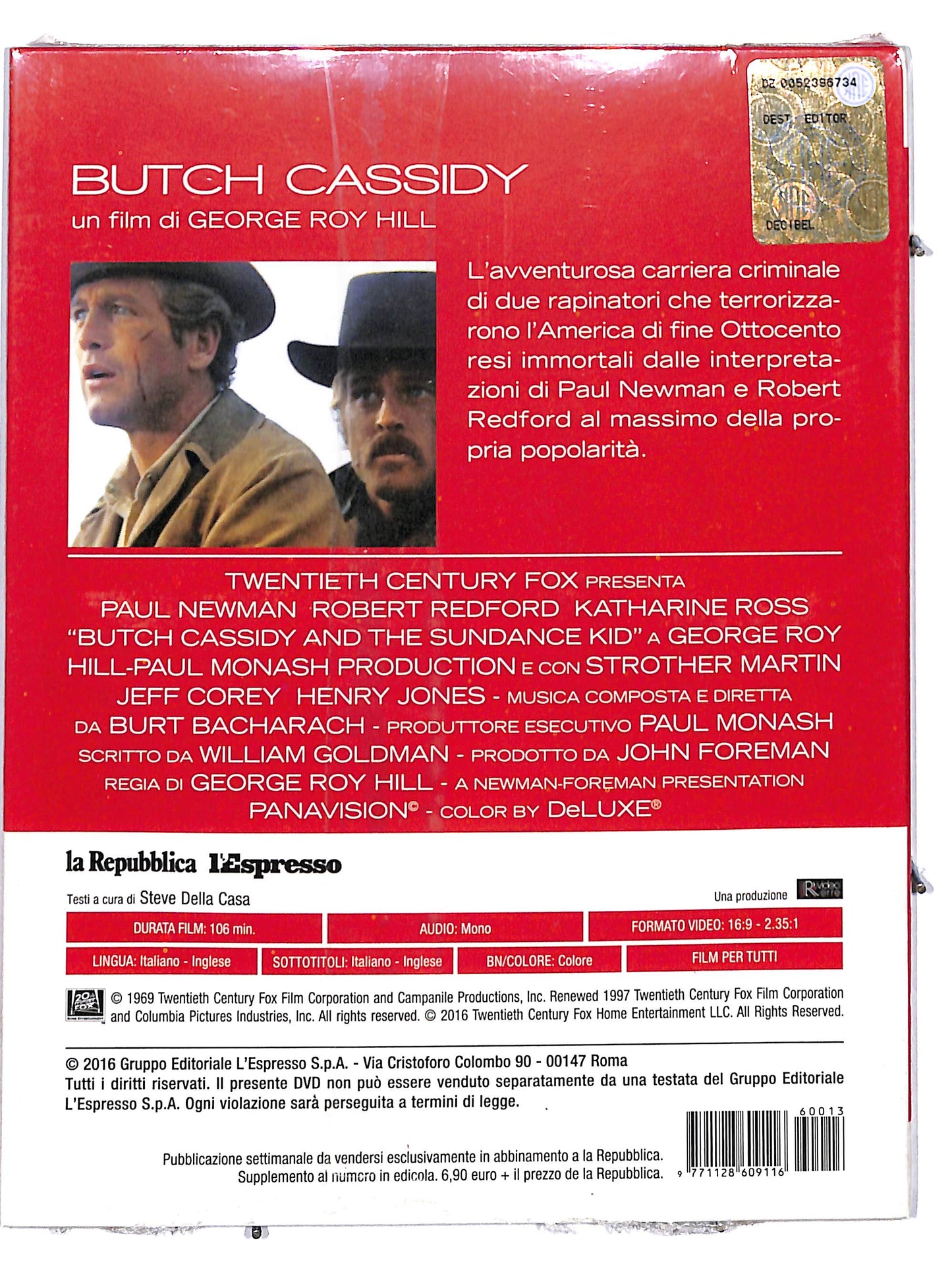 EBOND butch cassidy EDITORIALE DVD DB701114