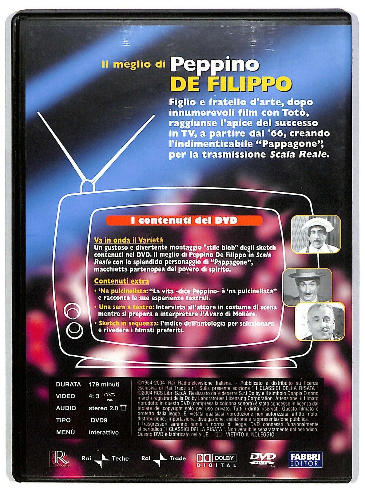 EBOND Il Meglio Di Peppino De Filippo I Classici Della Risata DVD DB701125