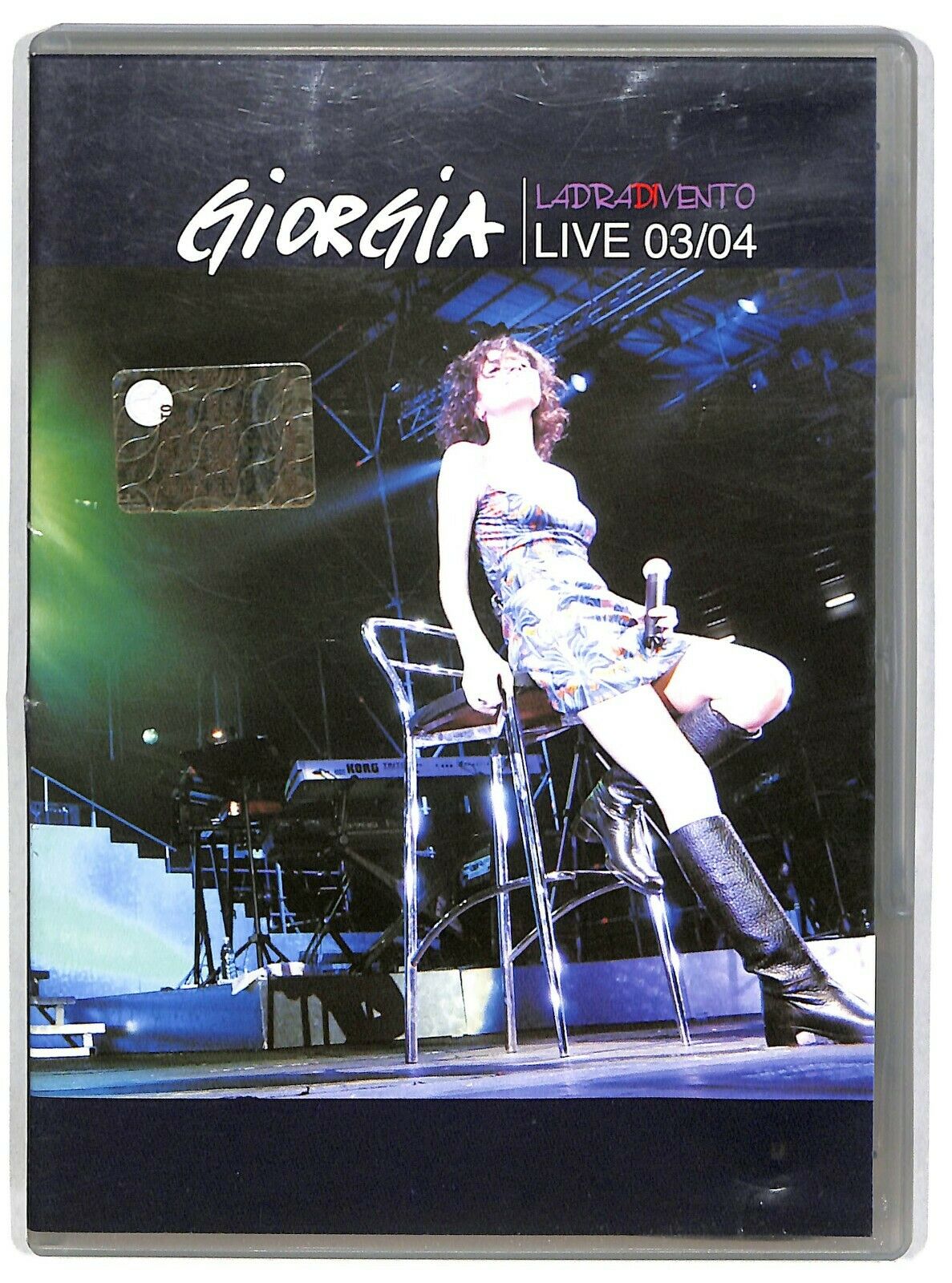 EBOND Giorgia - Ladra Di Vento Live 03/04 Editoriale DVD DB701128