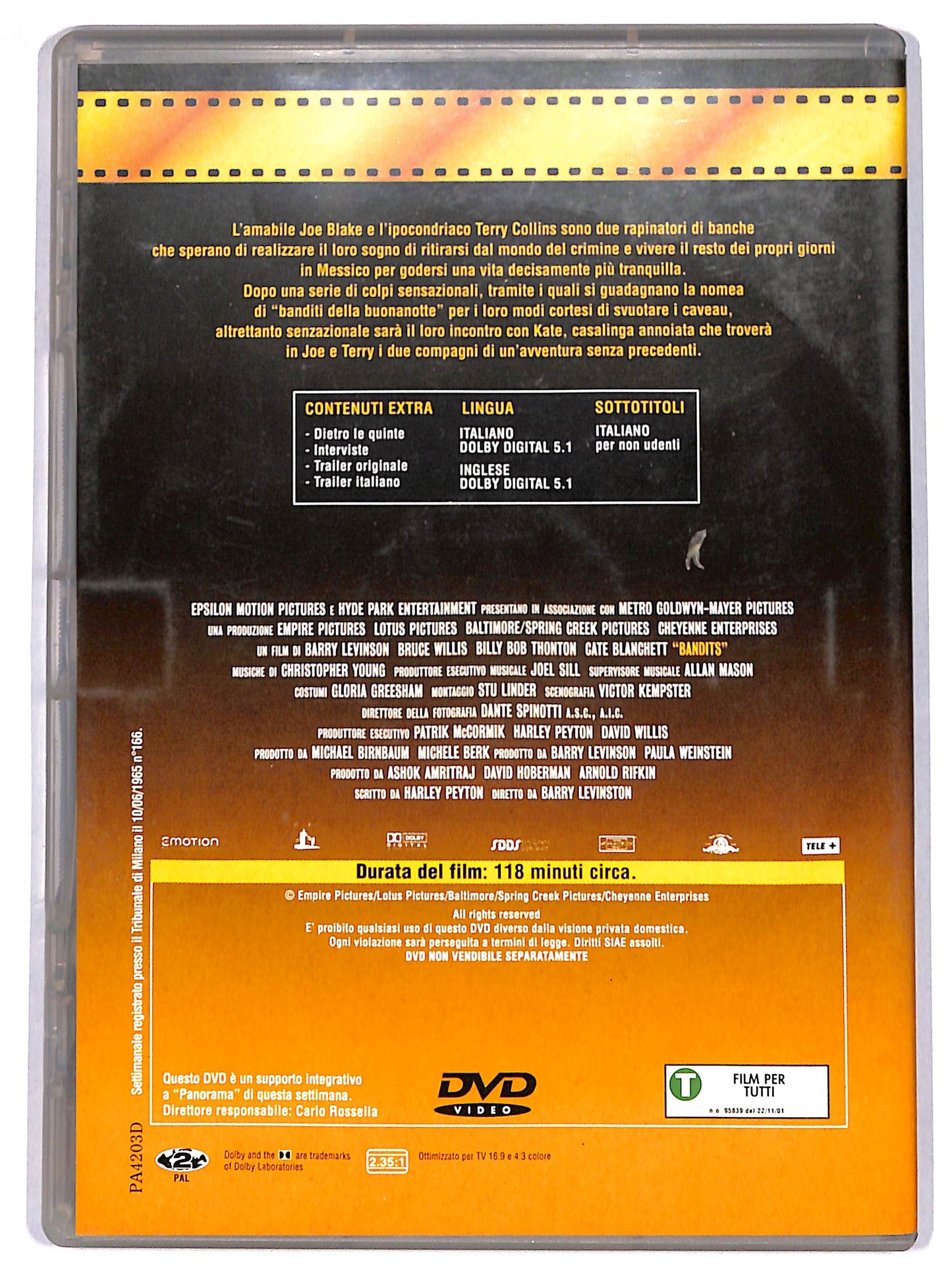 EBOND Bandits - EDITORIALE DVD DB701161