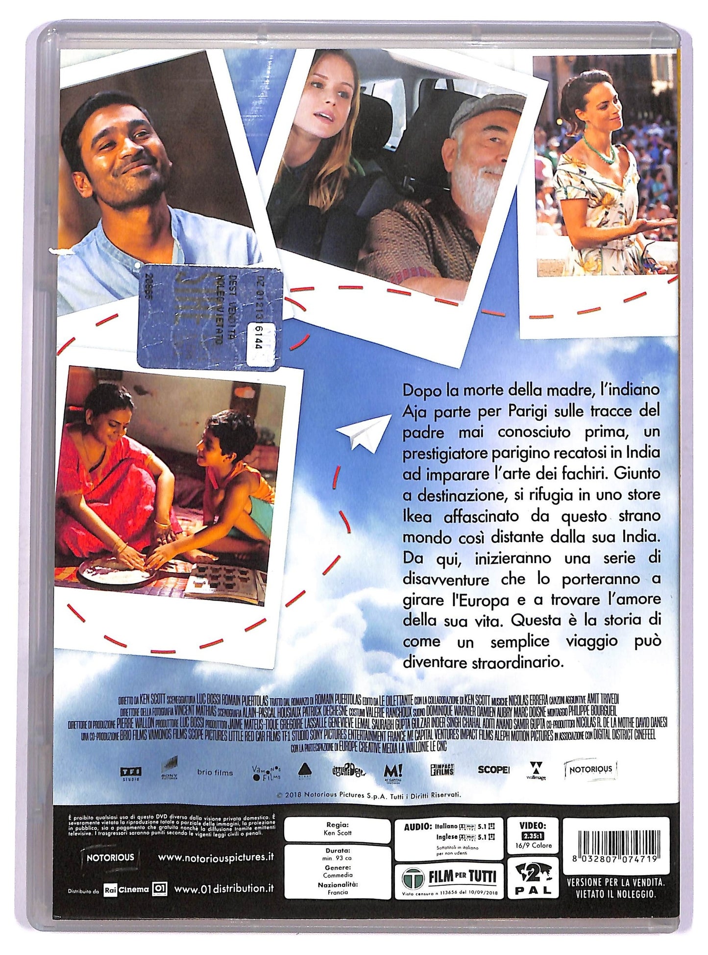 EBOND L'Incredibile Viaggio Del Fachiro DVD DB701174