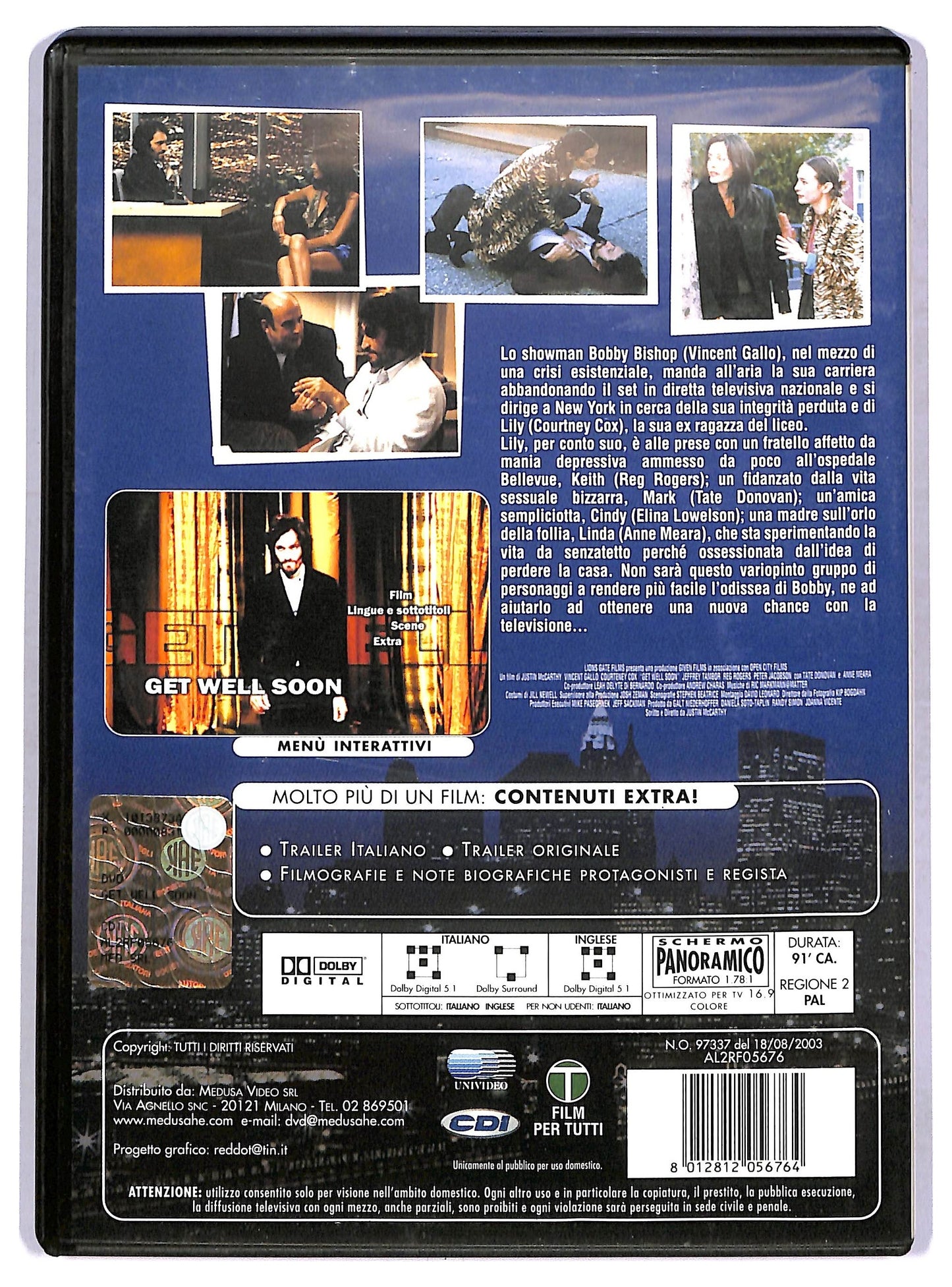 EBOND Get Well Soon DVD DB701211