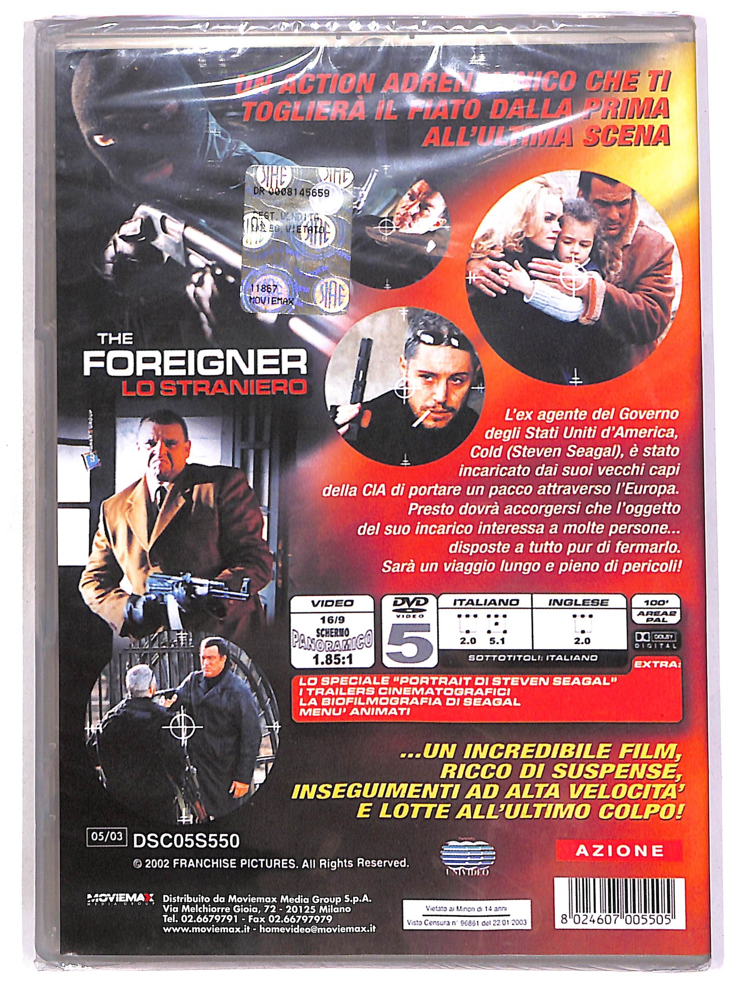 EBOND The Foreigner - Lo straniero DVD DB701245